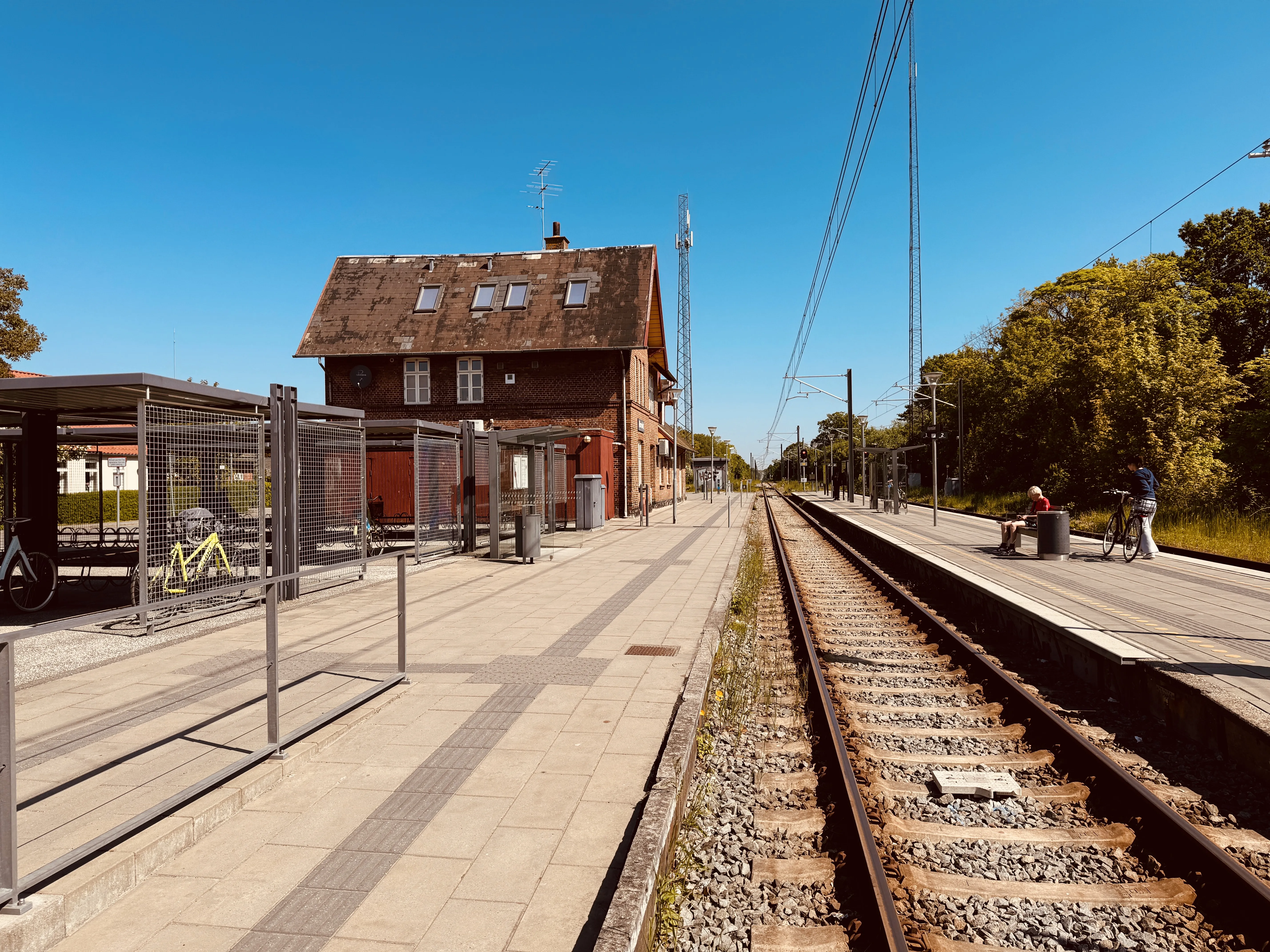 Billede af Hornslet Station. Billede af Hornslet Station.