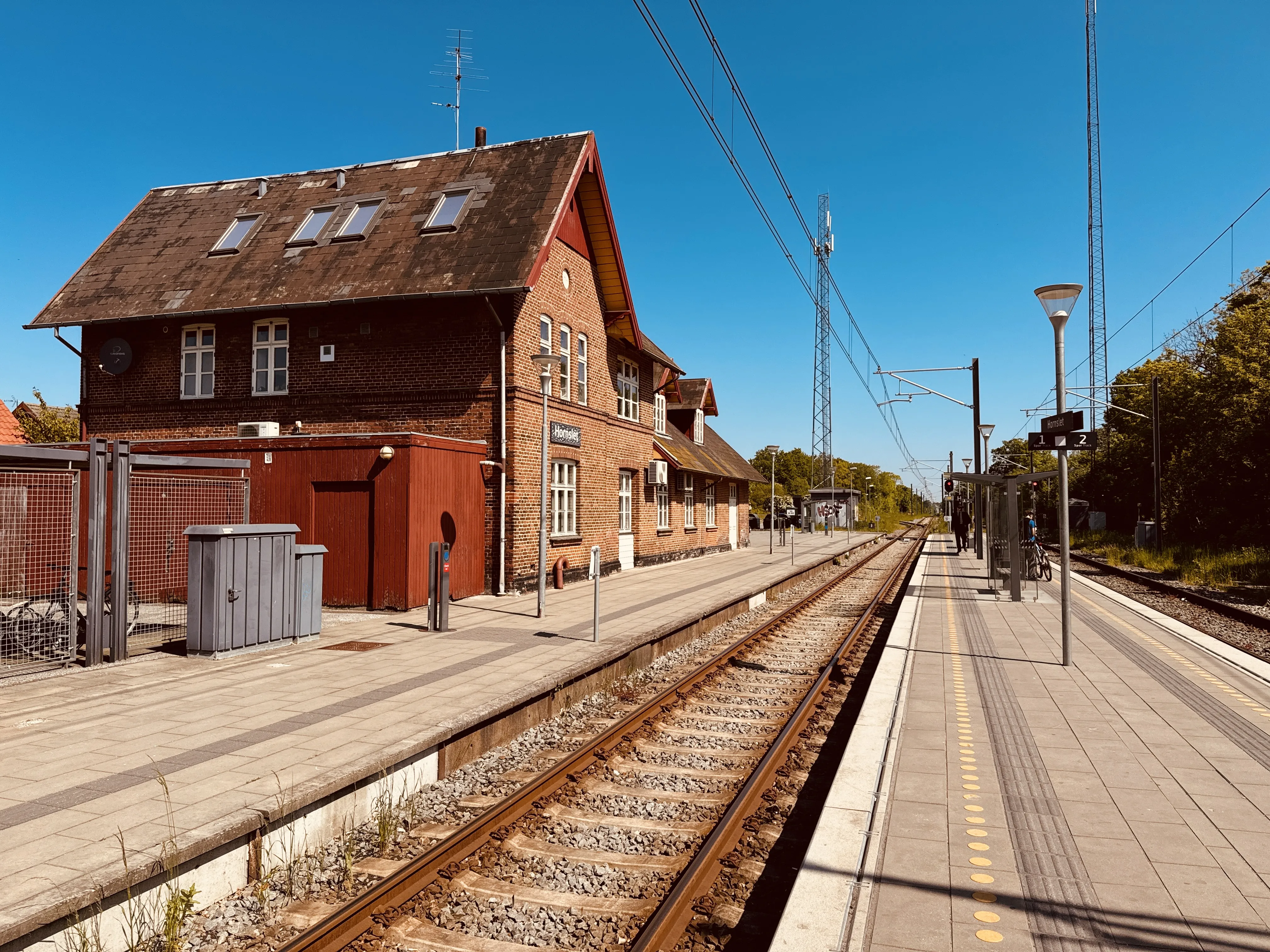 Billede af Hornslet Station. Billede af Hornslet Station.