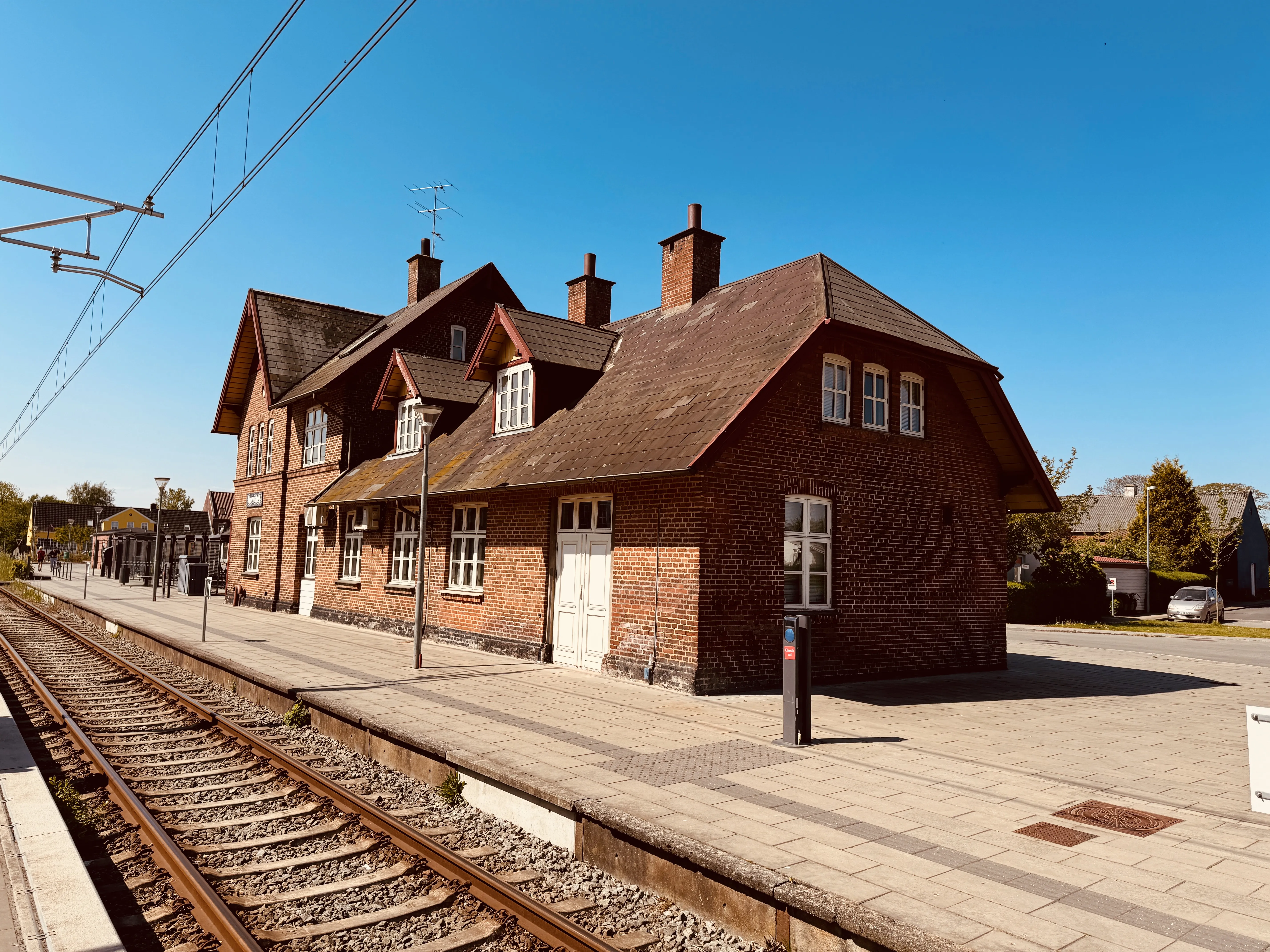 Billede af Hornslet Station. Billede af Hornslet Station.