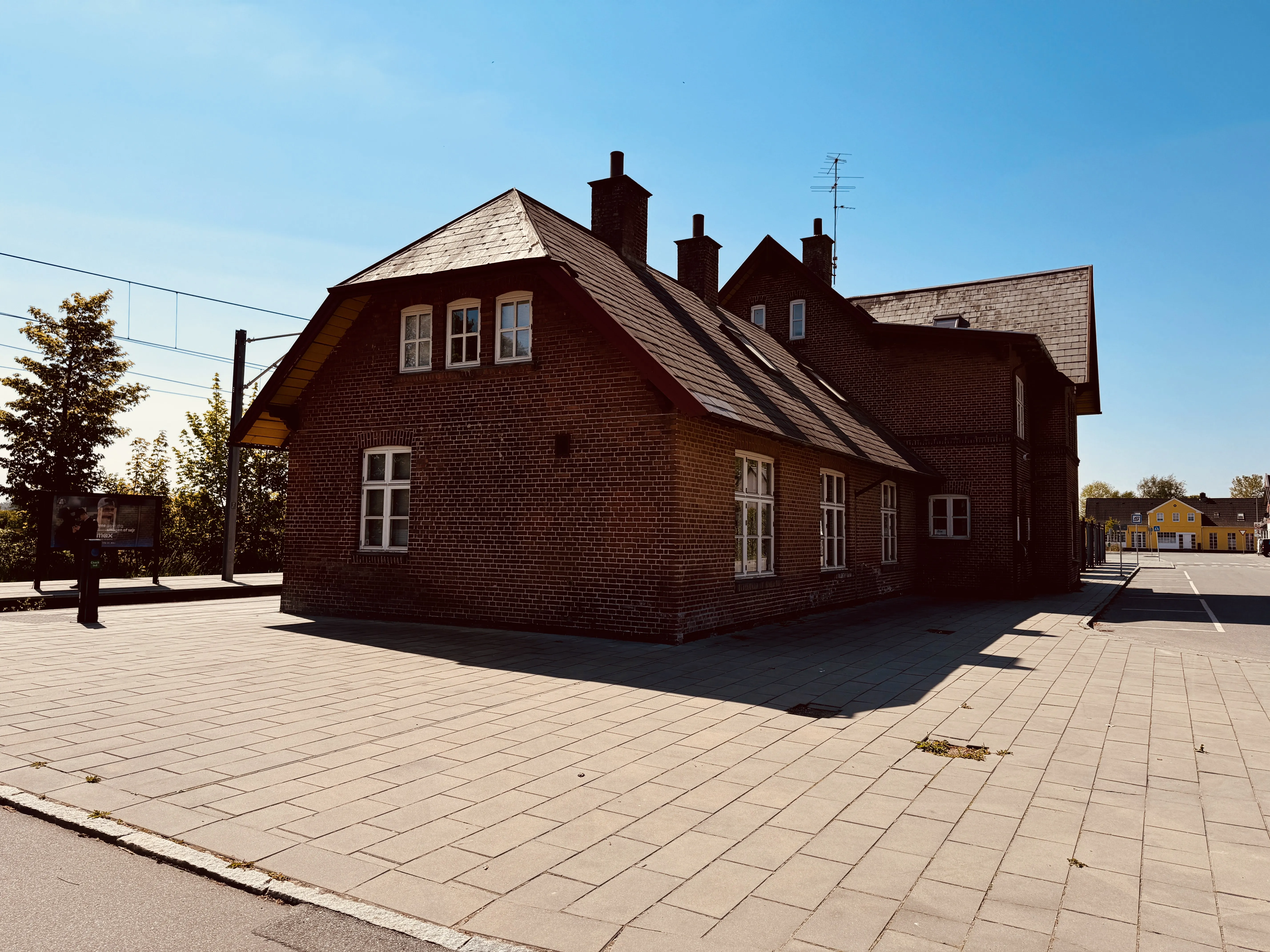 Billede af Hornslet Station. Billede af Hornslet Station.