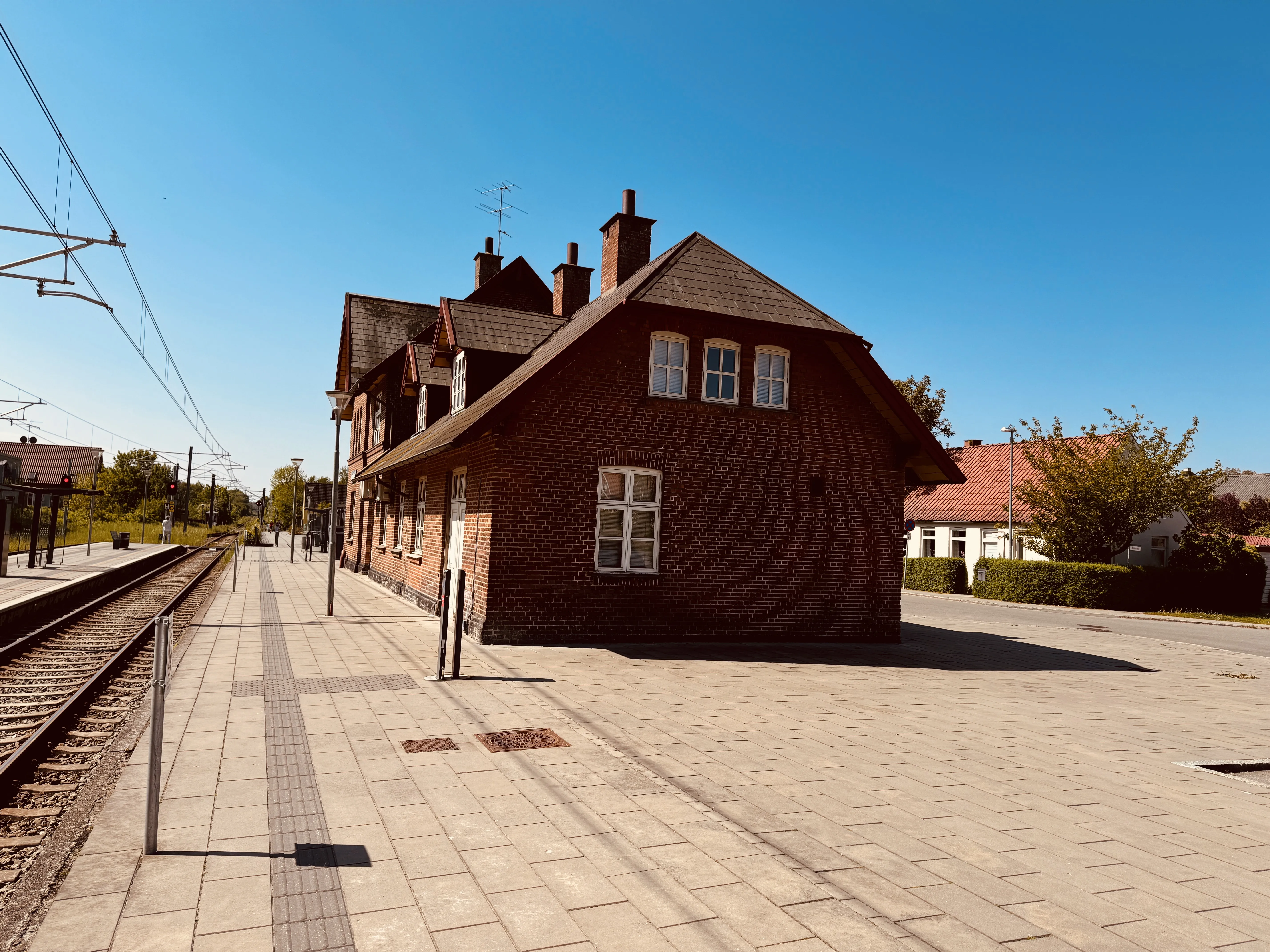 Billede af Hornslet Letbanestation. Billede af Hornslet Letbanestation.