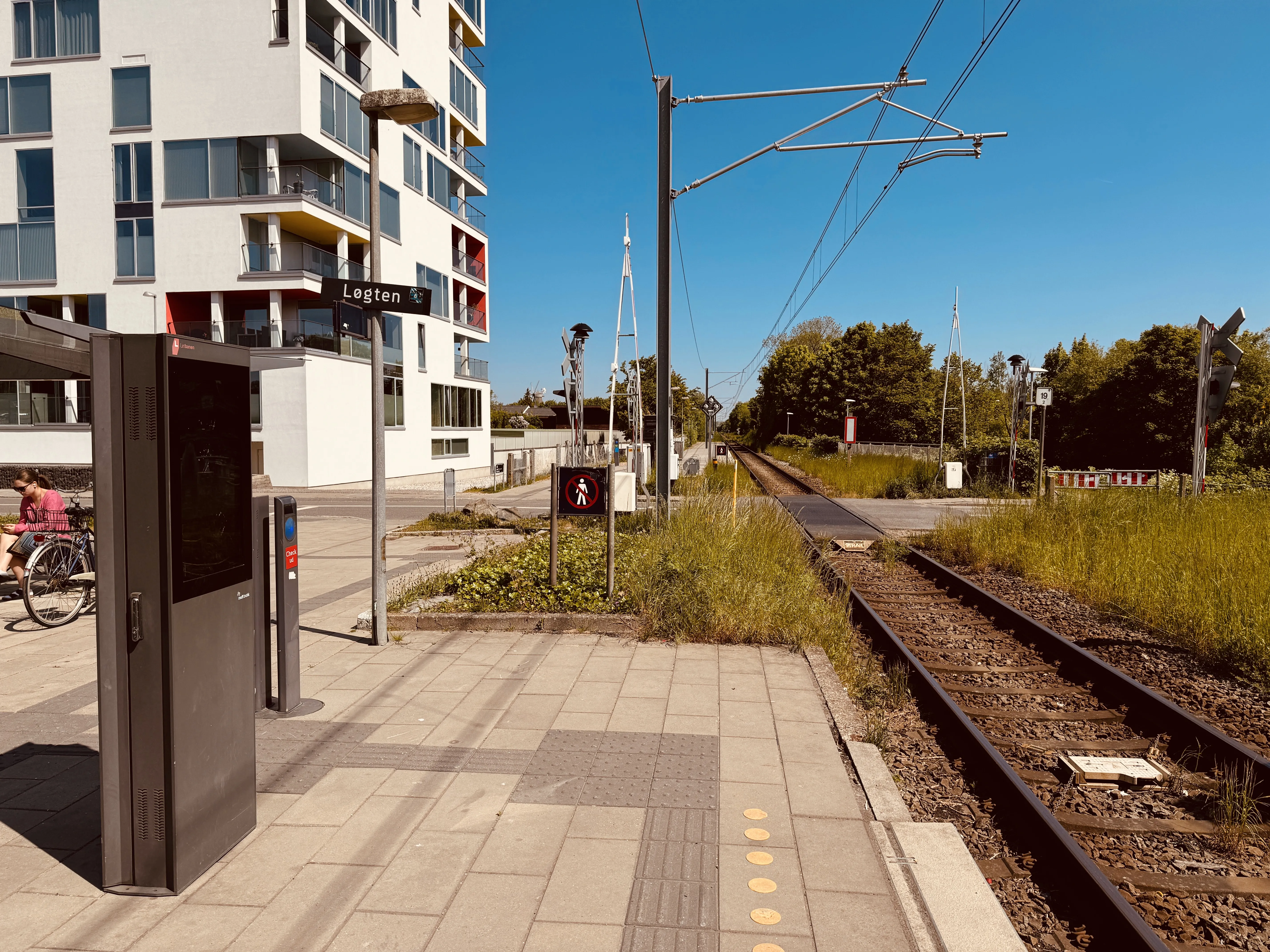 Billede af Løgten Letbanestation. Billede af Løgten Letbanestation.