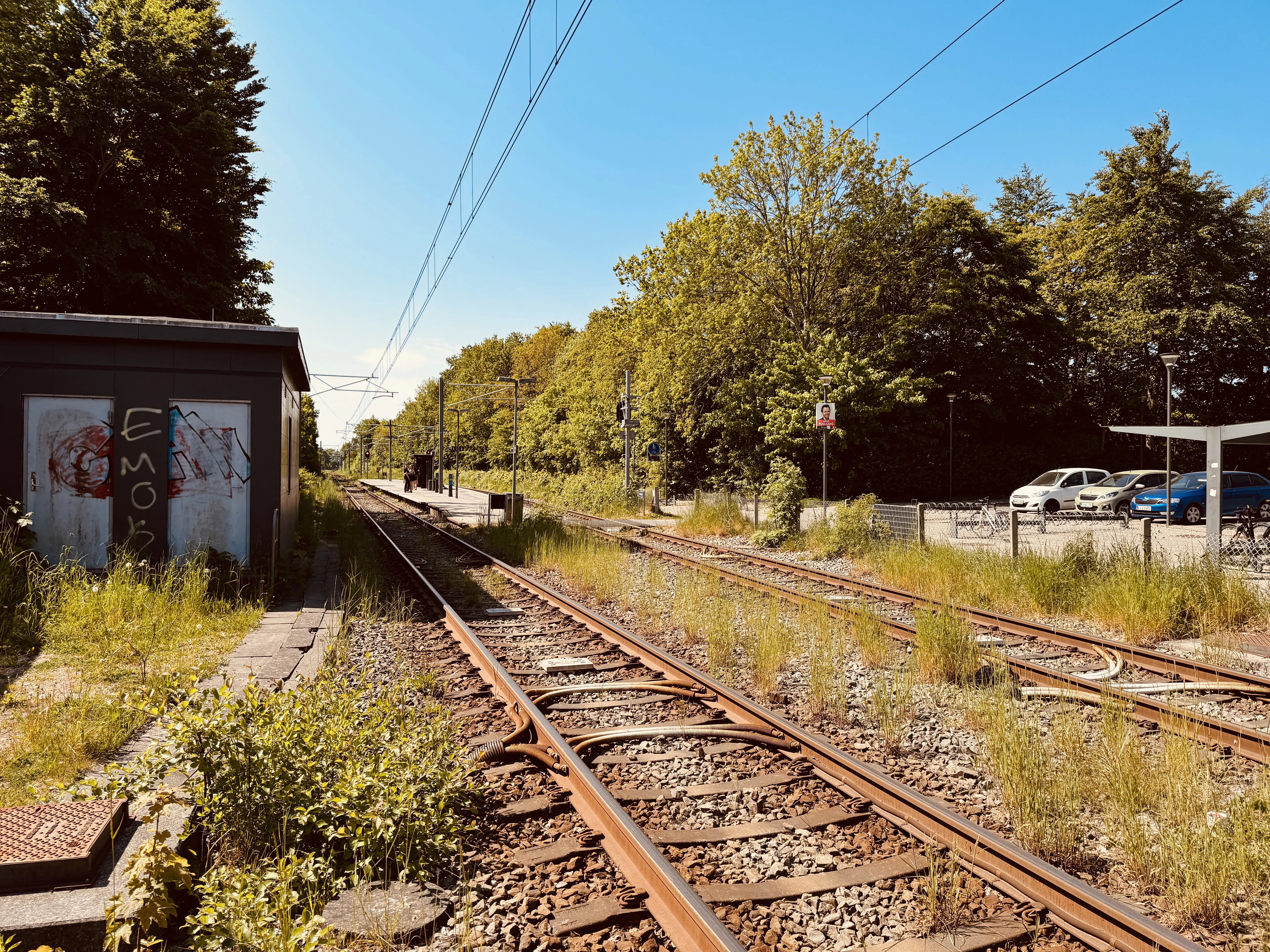 Billede af Skødstrup Billetsalgssted - Billetsalgssted er nedrevet, men Skødstrup Billetsalgssted har ligget her. Billede af Skødstrup Billetsalgssted - Billetsalgssted er nedrevet, men Skødstrup Billetsalgssted har ligget her.