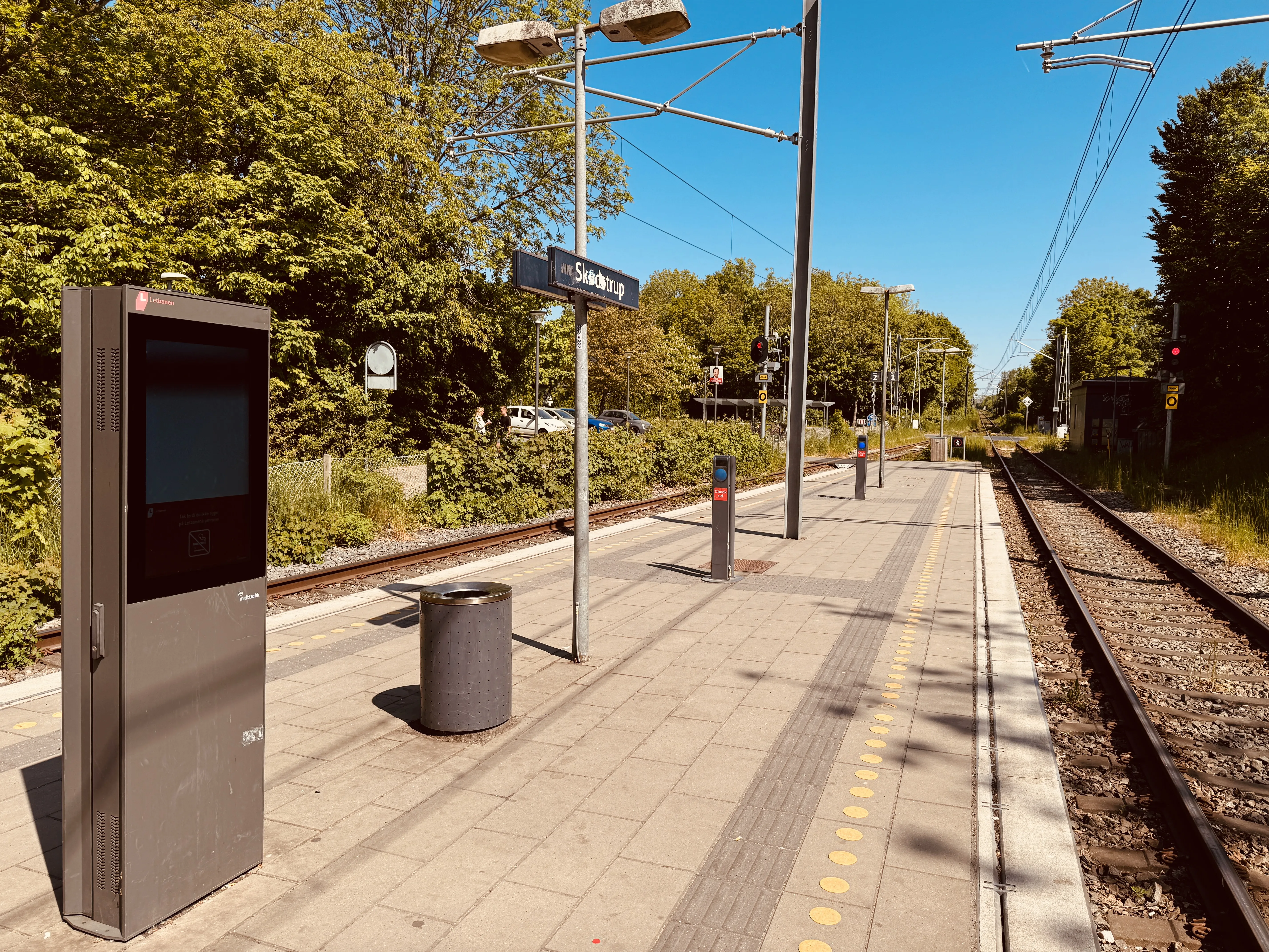 Billede af Skødstrup Letbanestation. Billede af Skødstrup Letbanestation.