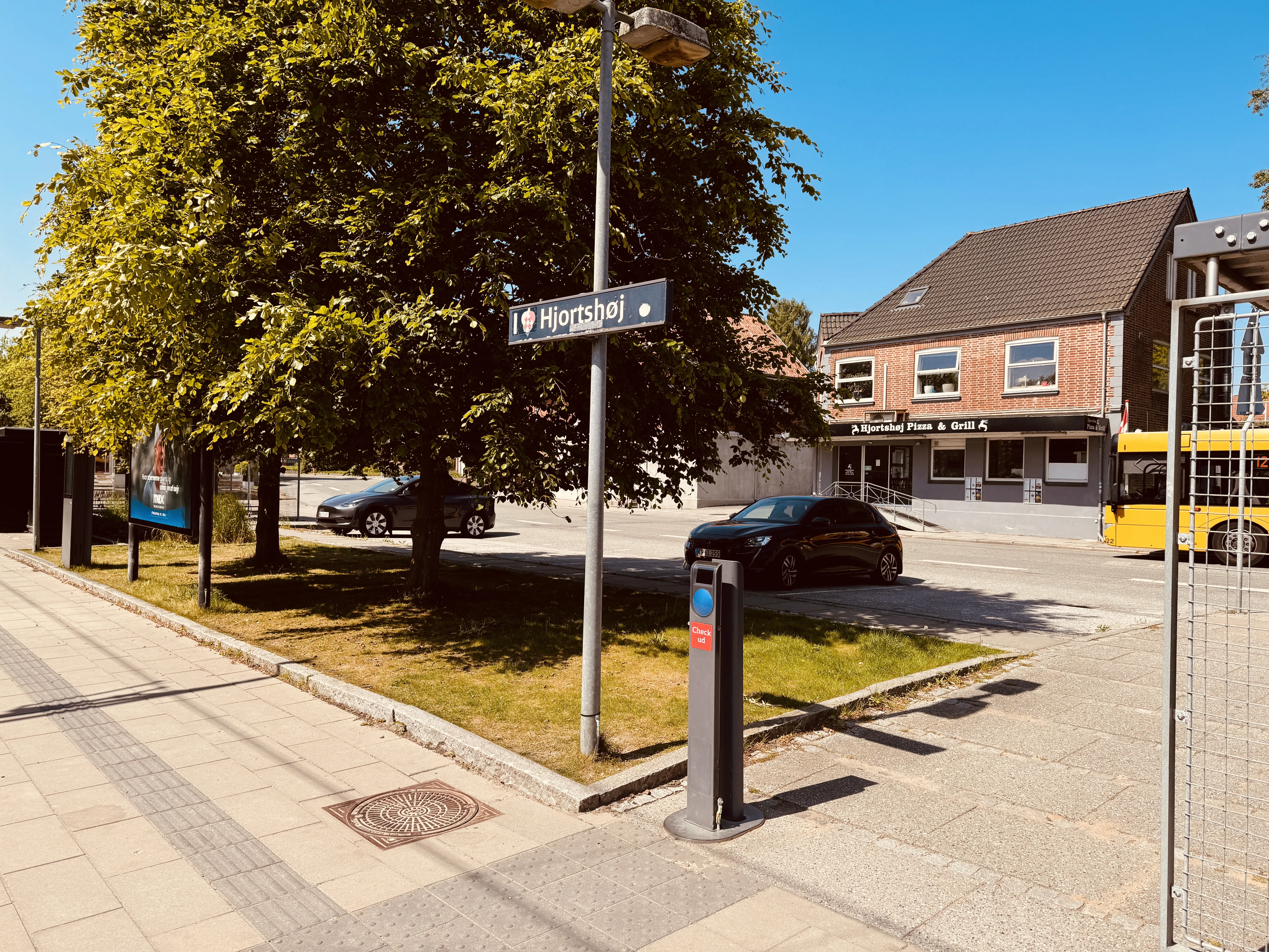 Billede af Hjortshøj Station - Station er nedrevet, men Hjortshøj Station har ligget her. Billede af Hjortshøj Station - Station er nedrevet, men Hjortshøj Station har ligget her.