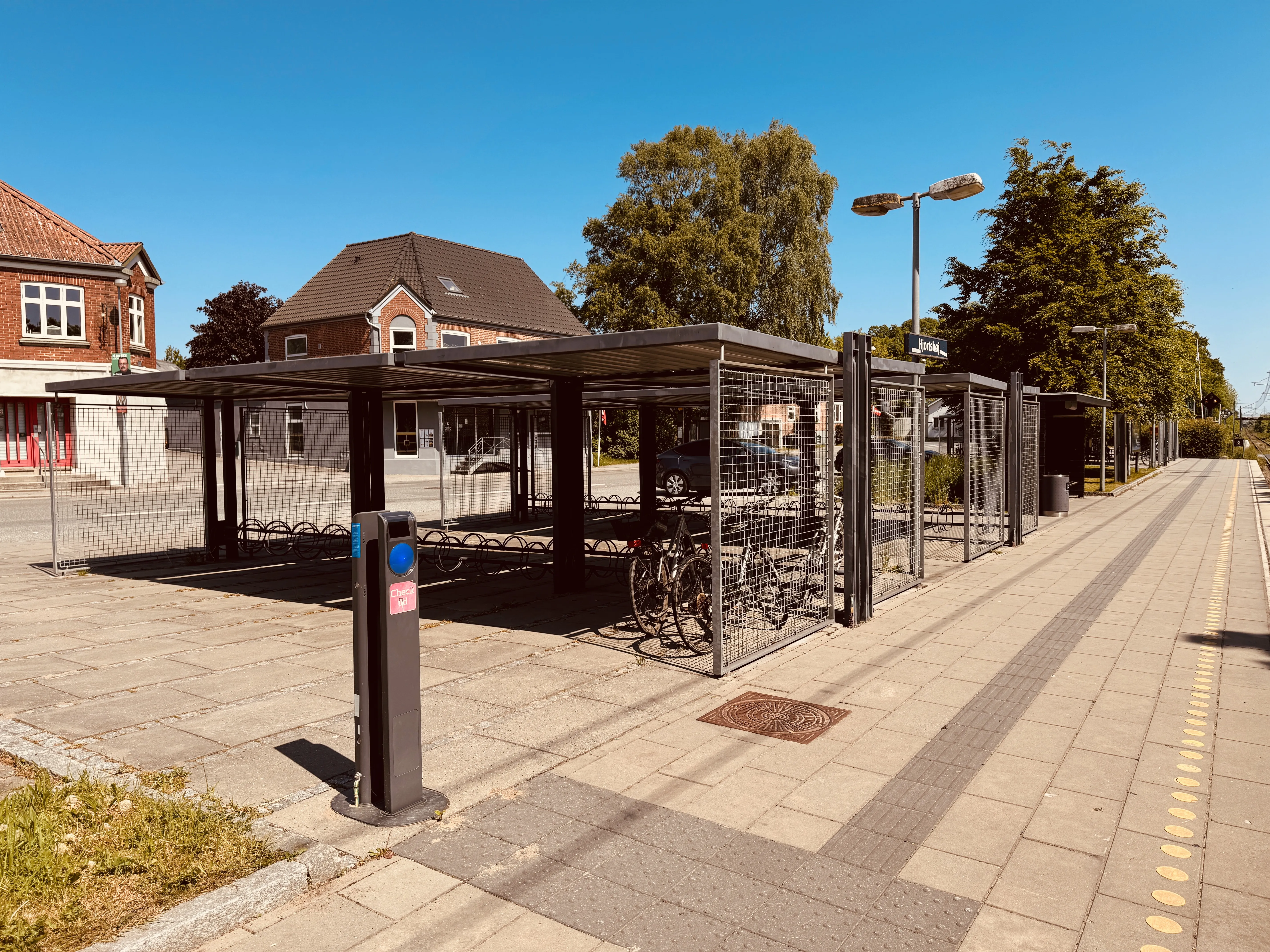 Billede af Hjortshøj Letbanestation. Billede af Hjortshøj Letbanestation.