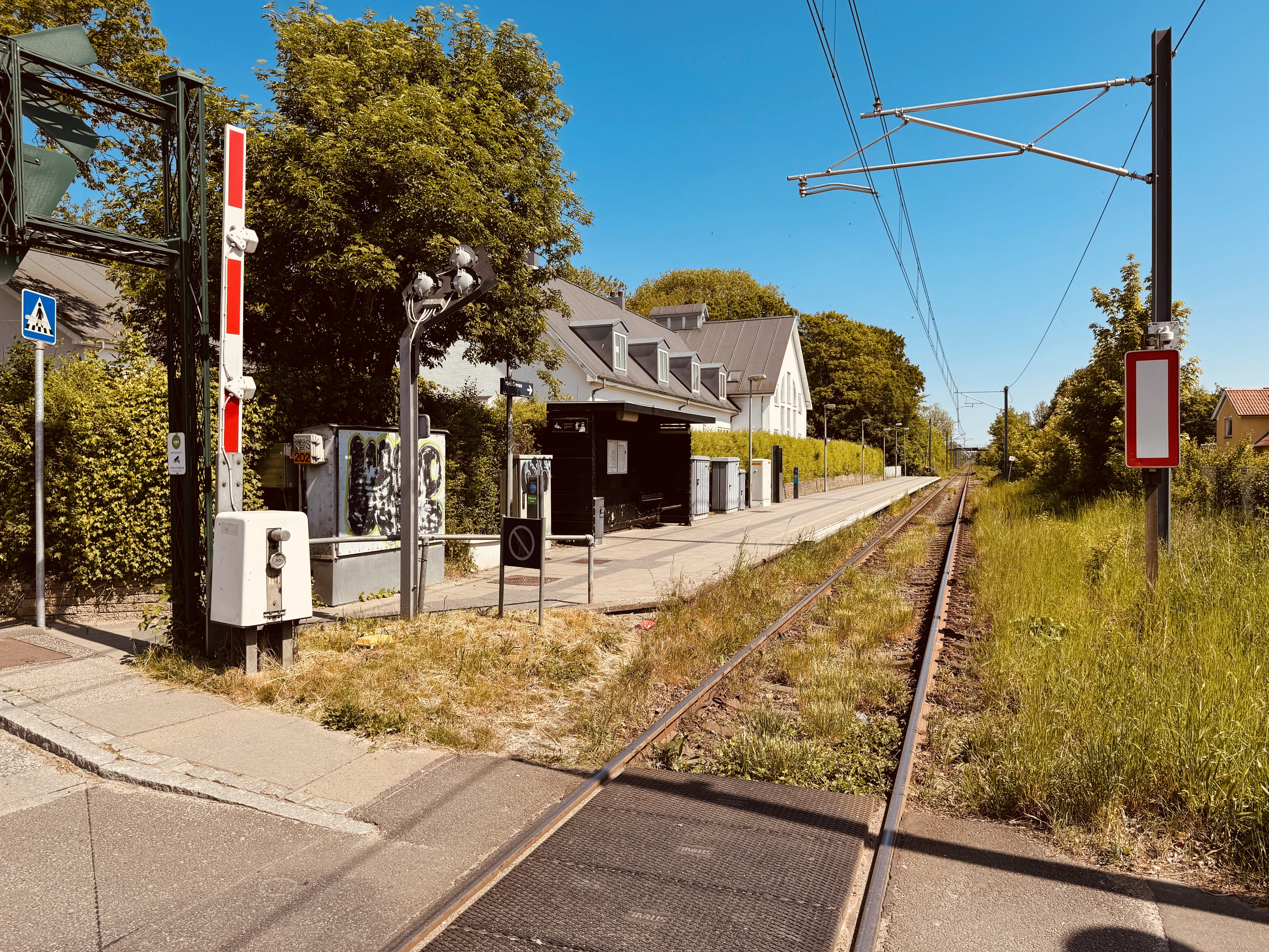 Billede af Hjortshøj Letbanestation. Billede af Hjortshøj Letbanestation.