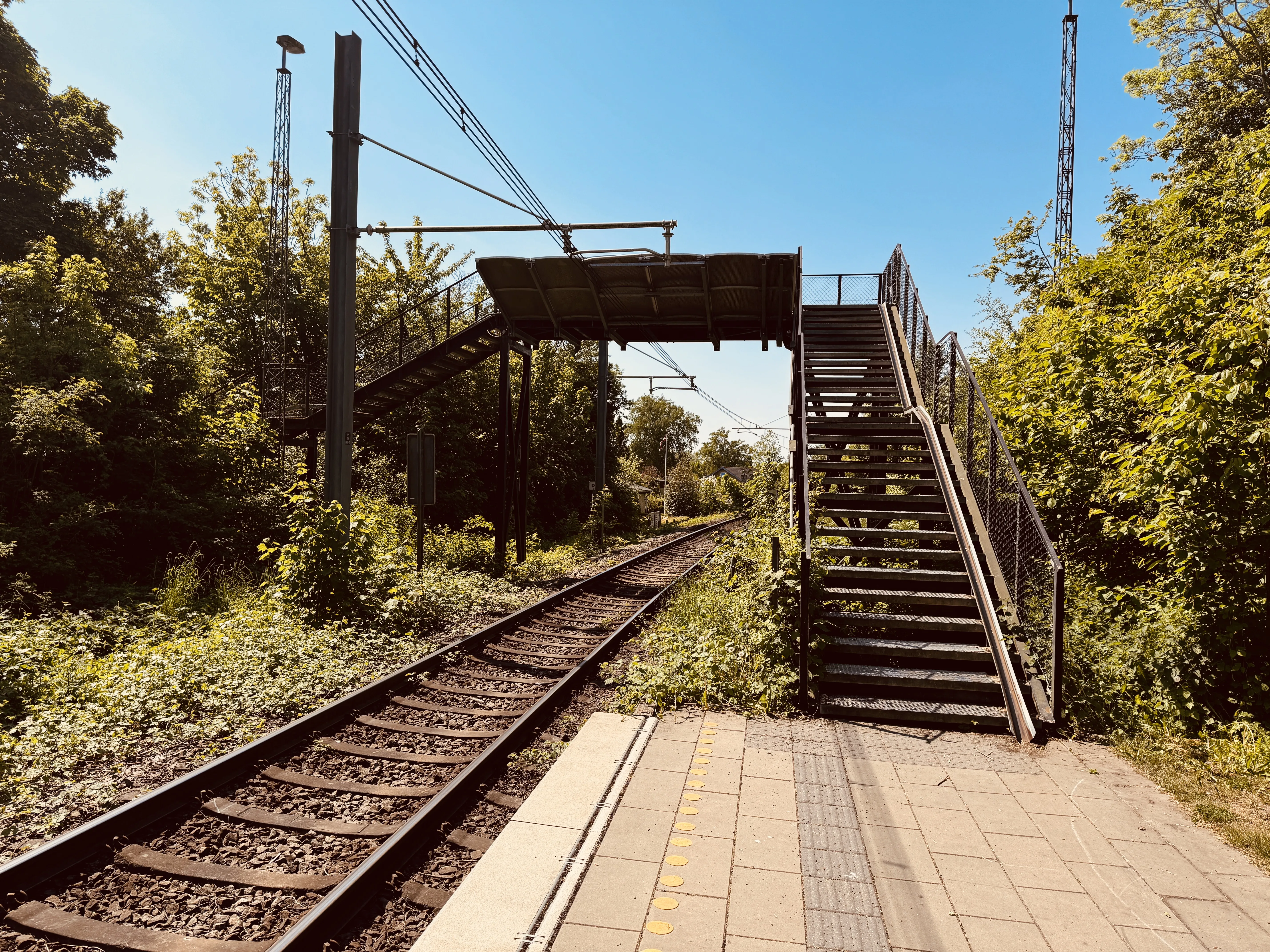 Billede af Hovmarken Trinbræt. Billede af Hovmarken Trinbræt.