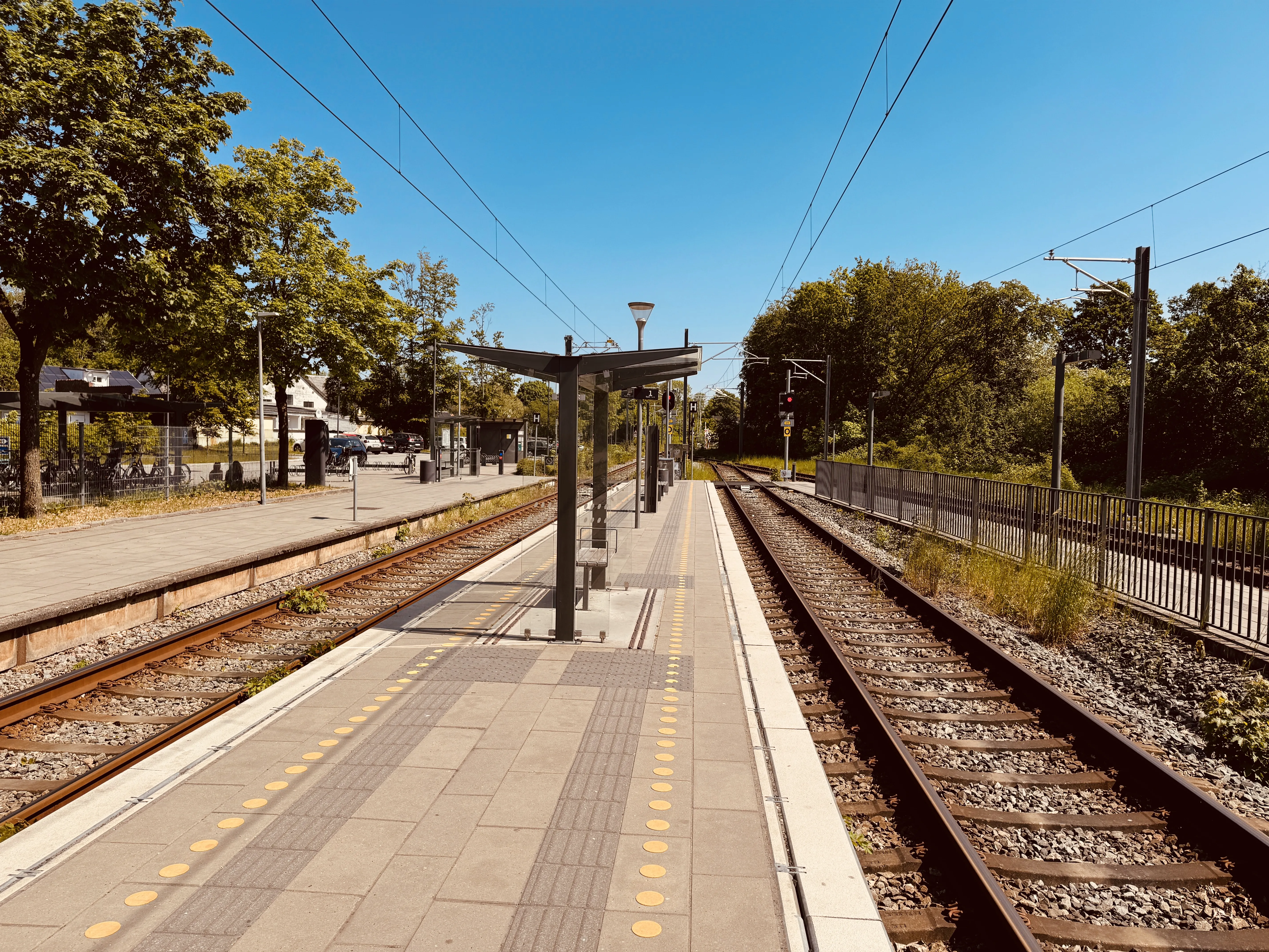 Billede af Lystrup Trinbræt. Billede af Lystrup Trinbræt.
