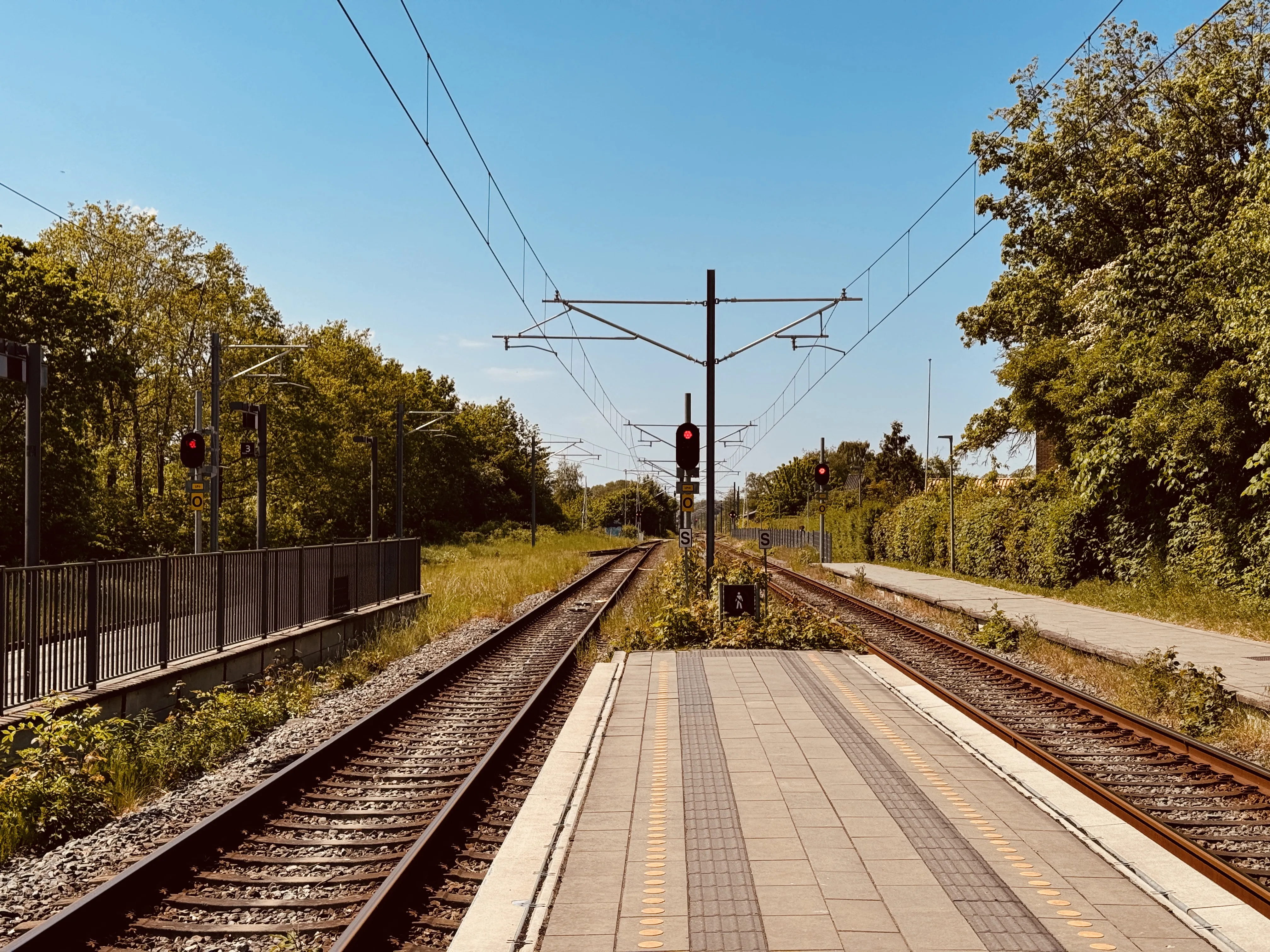 Billede af Lystrup Trinbræt. Billede af Lystrup Trinbræt.