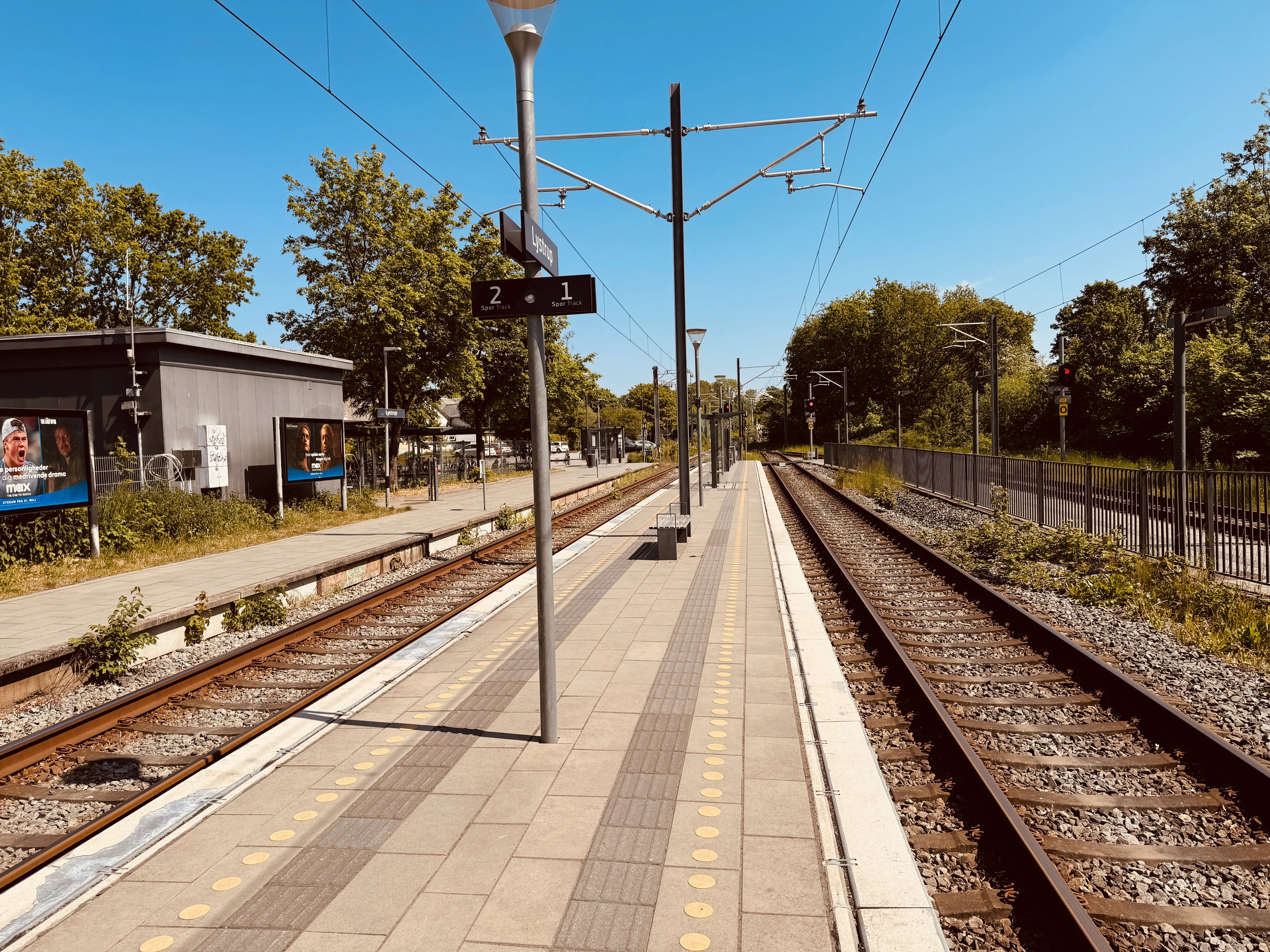 Billede af Lystrup Trinbræt. Billede af Lystrup Trinbræt.
