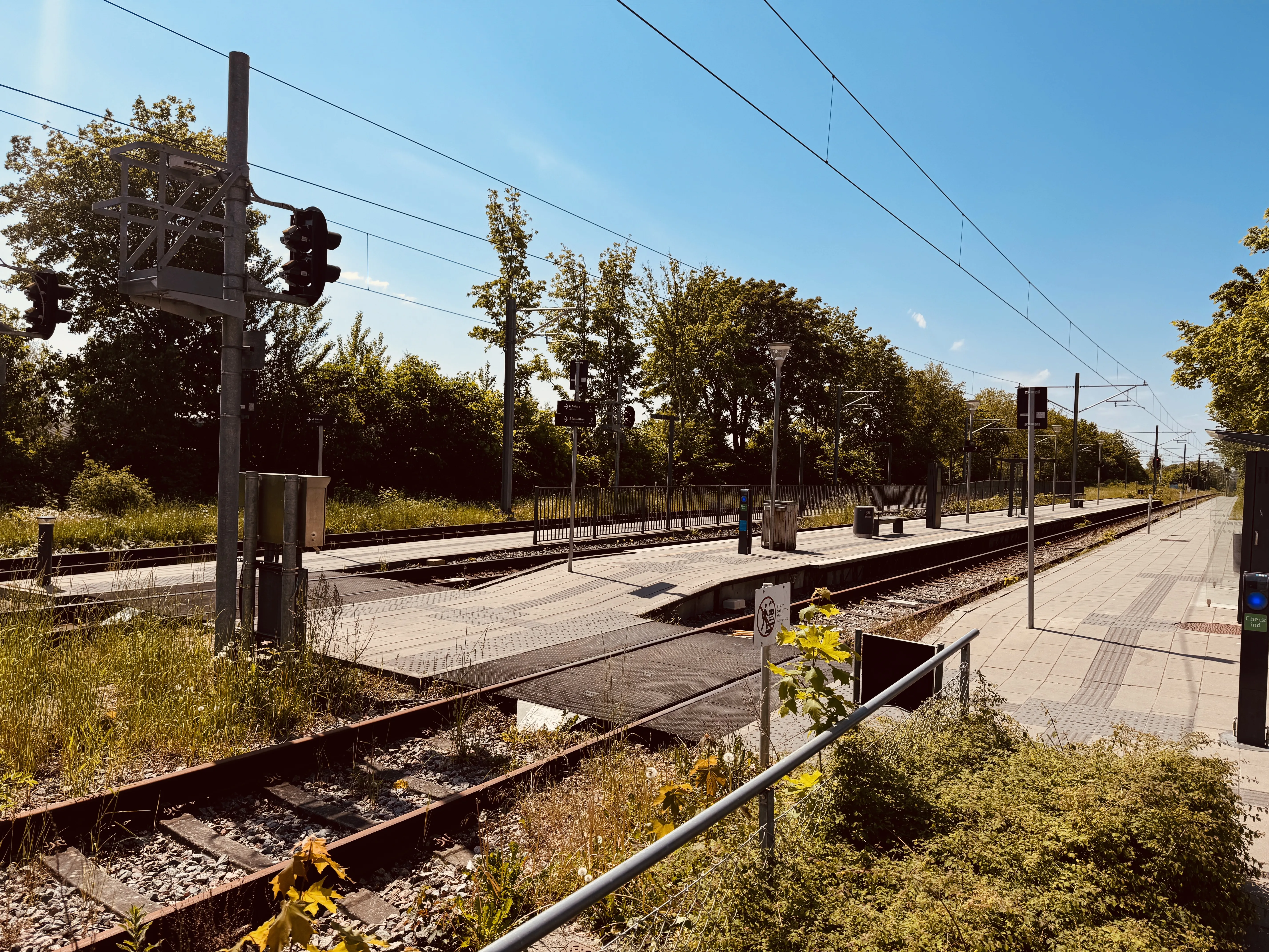 Billede af Lystrup Letbanestation. Billede af Lystrup Letbanestation.
