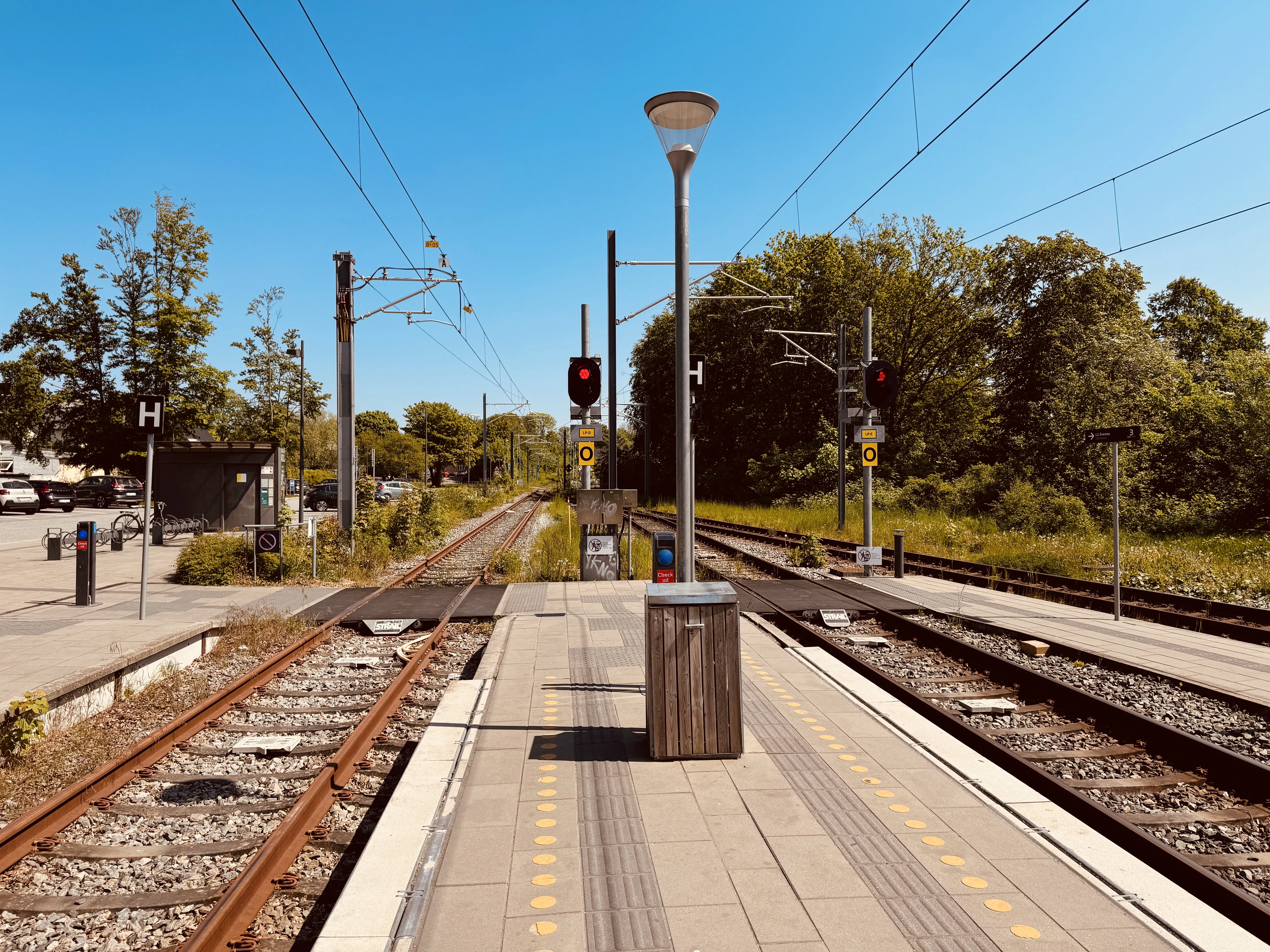 Billede af Lystrup Letbanestation. Billede af Lystrup Letbanestation.