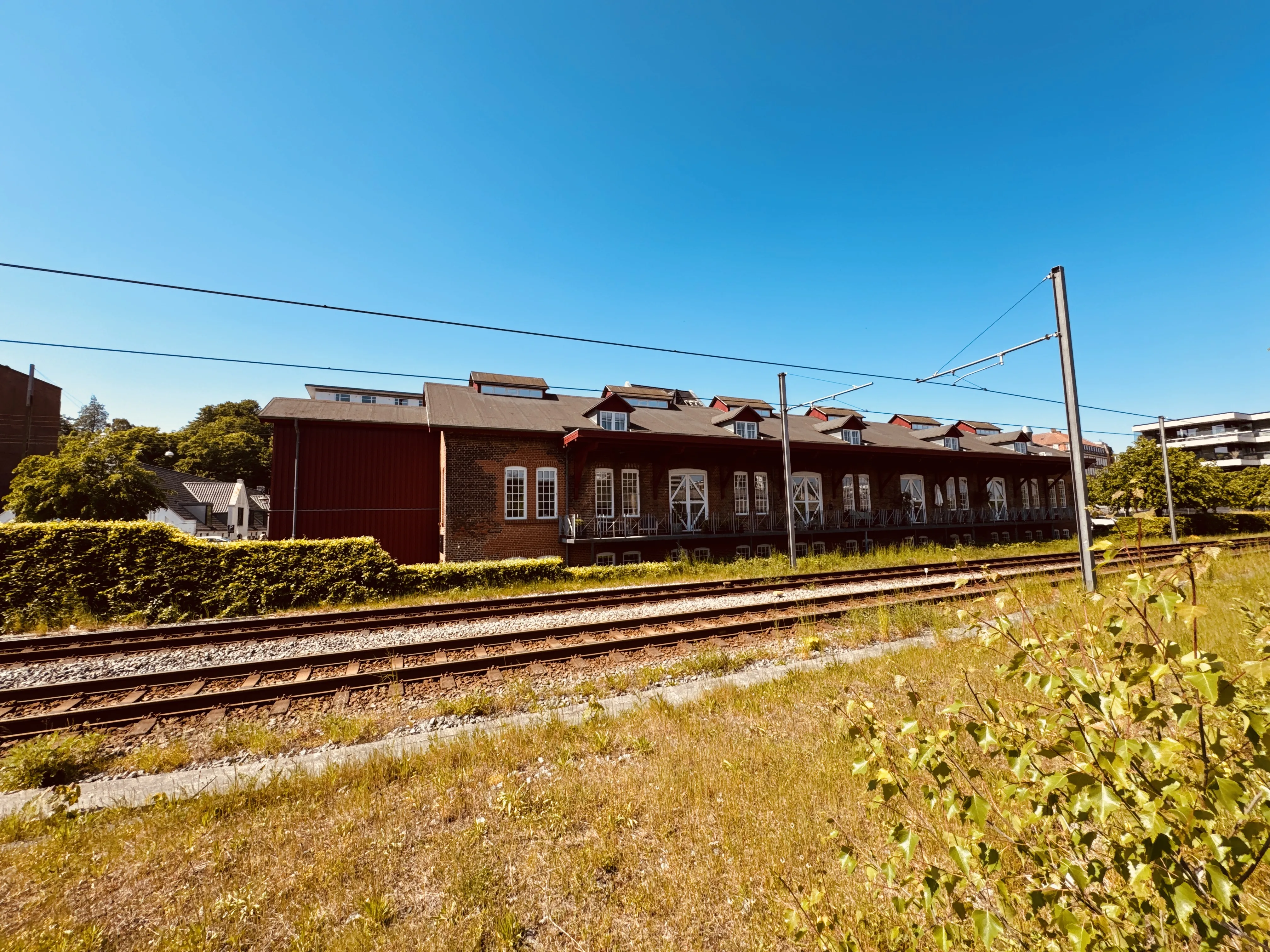 Billede af Aarhus Ø Stations varehus. Billede af Aarhus Ø Stations varehus.