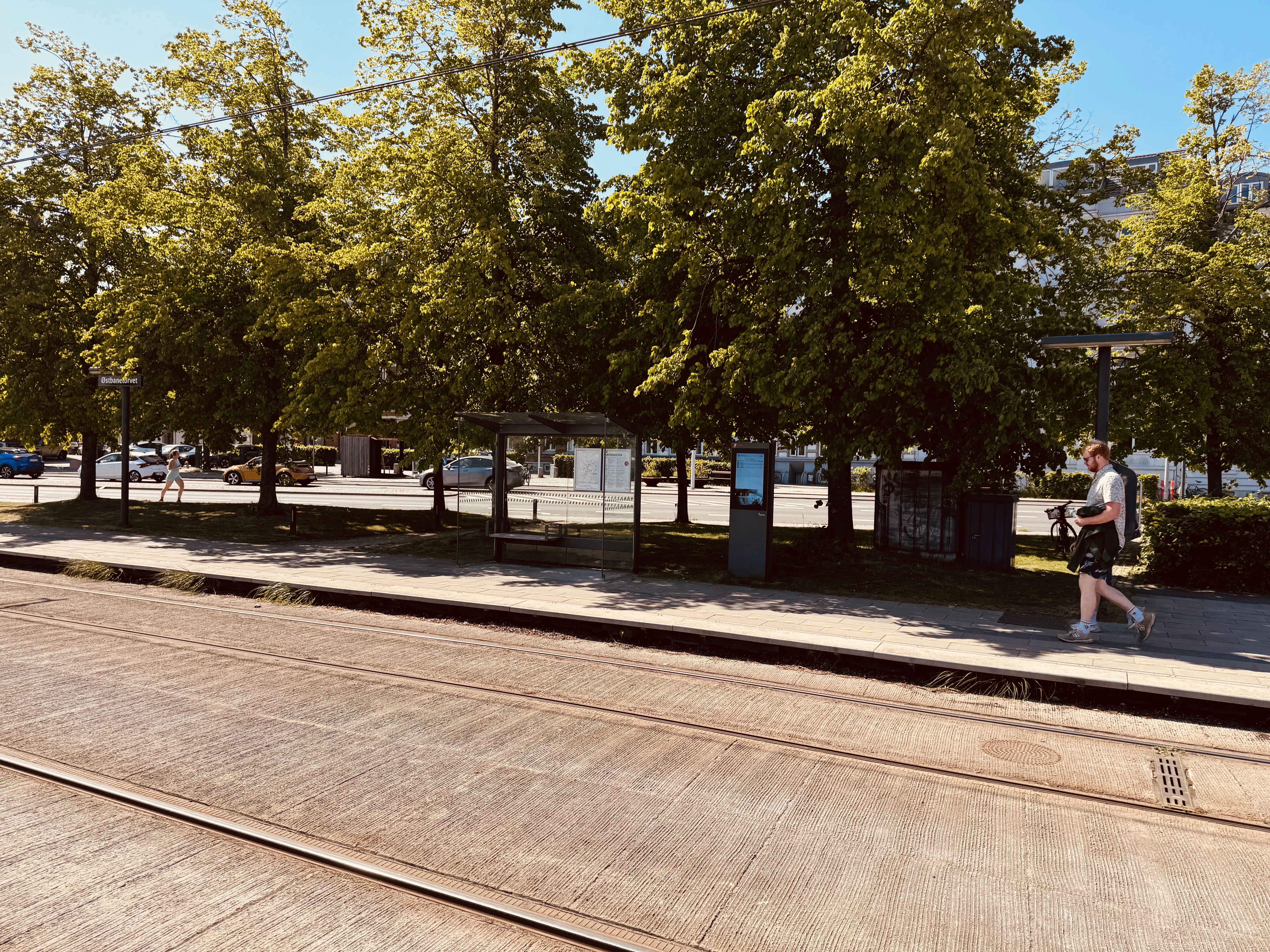 Billede af Østbanetorvet Letbanestation. Billede af Østbanetorvet Letbanestation.