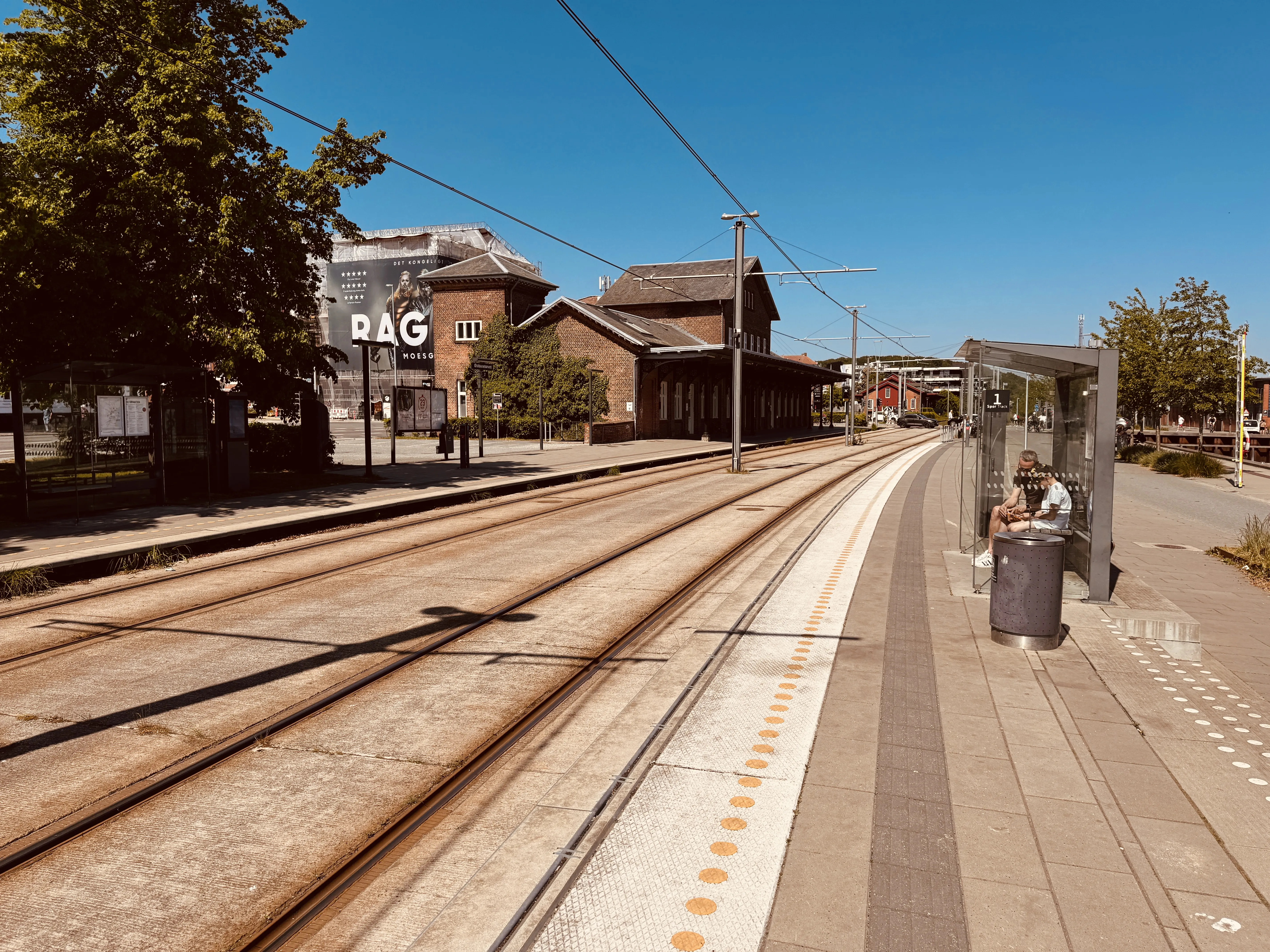 Billede af Østbanetorvet Letbanestation. Billede af Østbanetorvet Letbanestation.