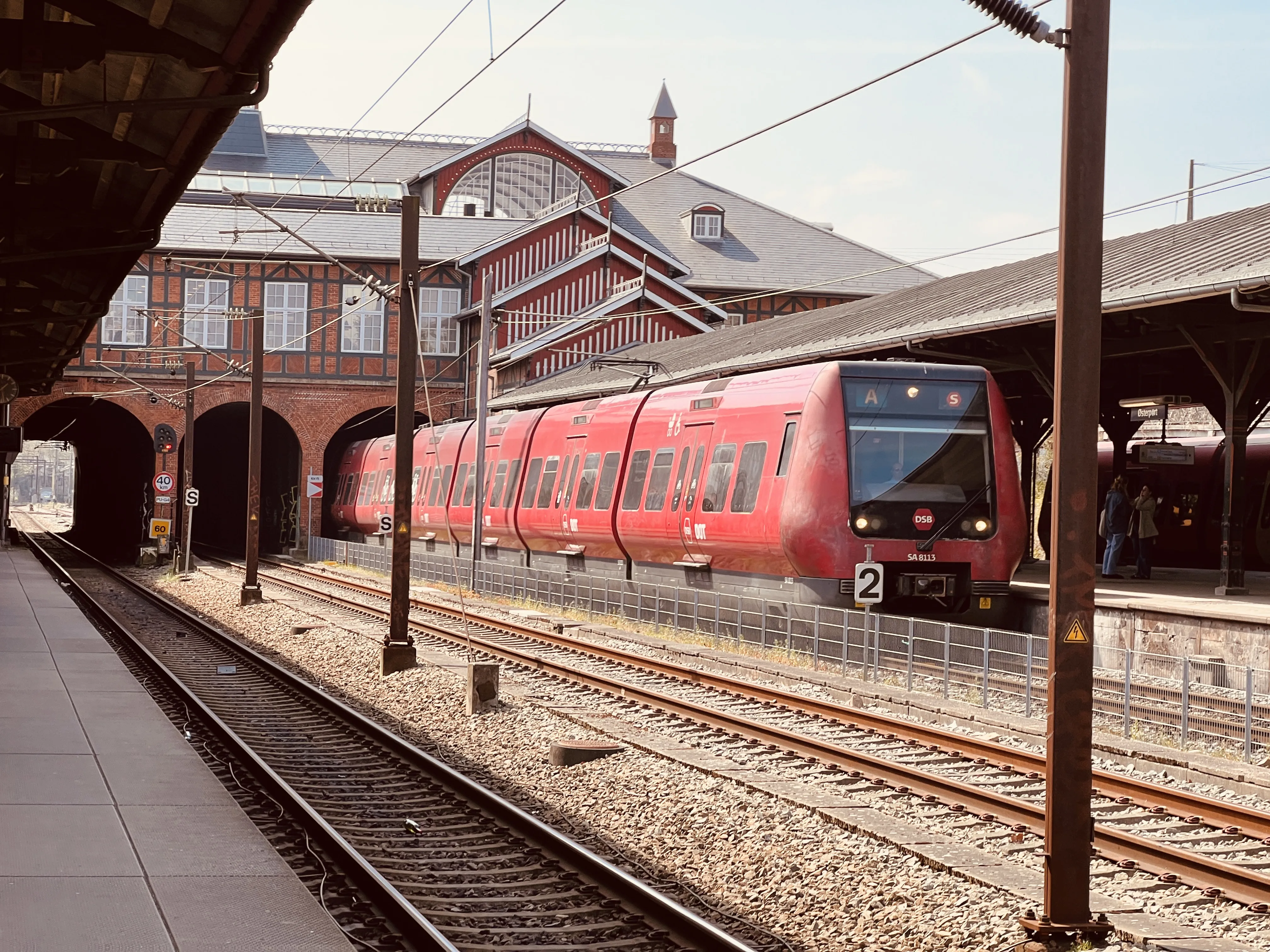 Billede af DSB SA 8113 fotograferet ud for Østerport Station. Billede af DSB SA 8113 fotograferet ud for Østerport Station.
