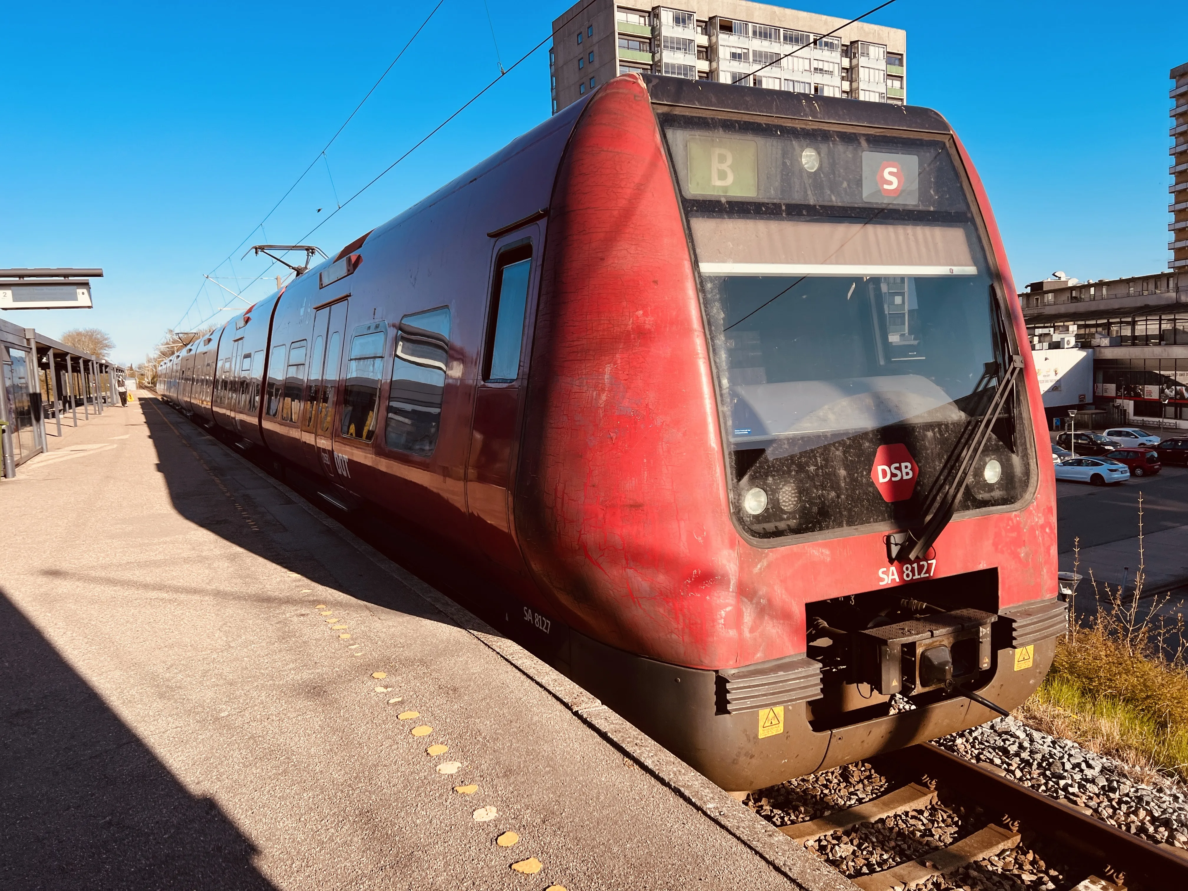 Billede af DSB SA 8127 fotograferet ud for Bagsværd S-togstrinbræt. Billede af DSB SA 8127 fotograferet ud for Bagsværd S-togstrinbræt.