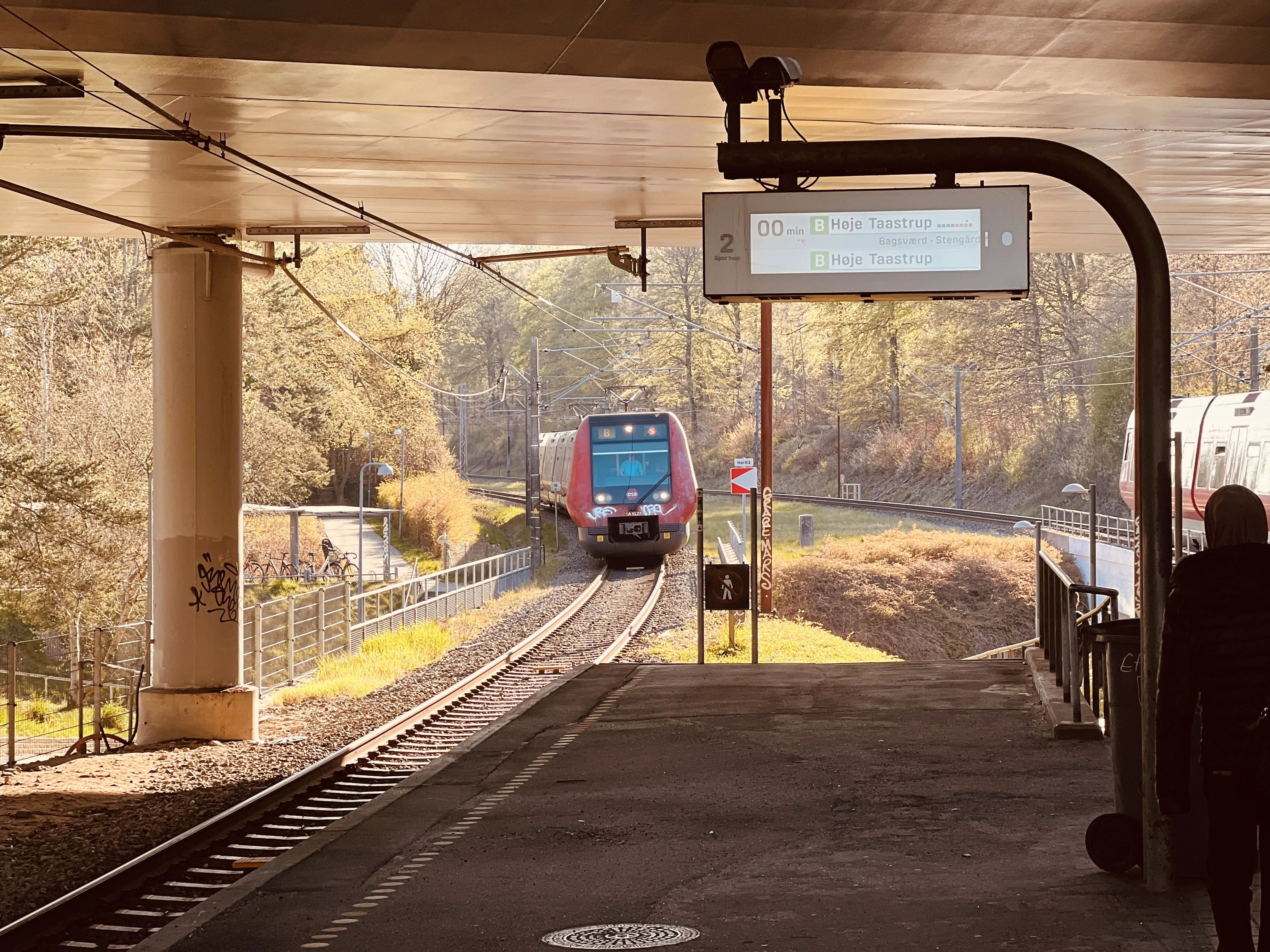Billede af DSB SA 8127 fotograferet ud for Skovbrynet S-togstrinbræt. Billede af DSB SA 8127 fotograferet ud for Skovbrynet S-togstrinbræt.