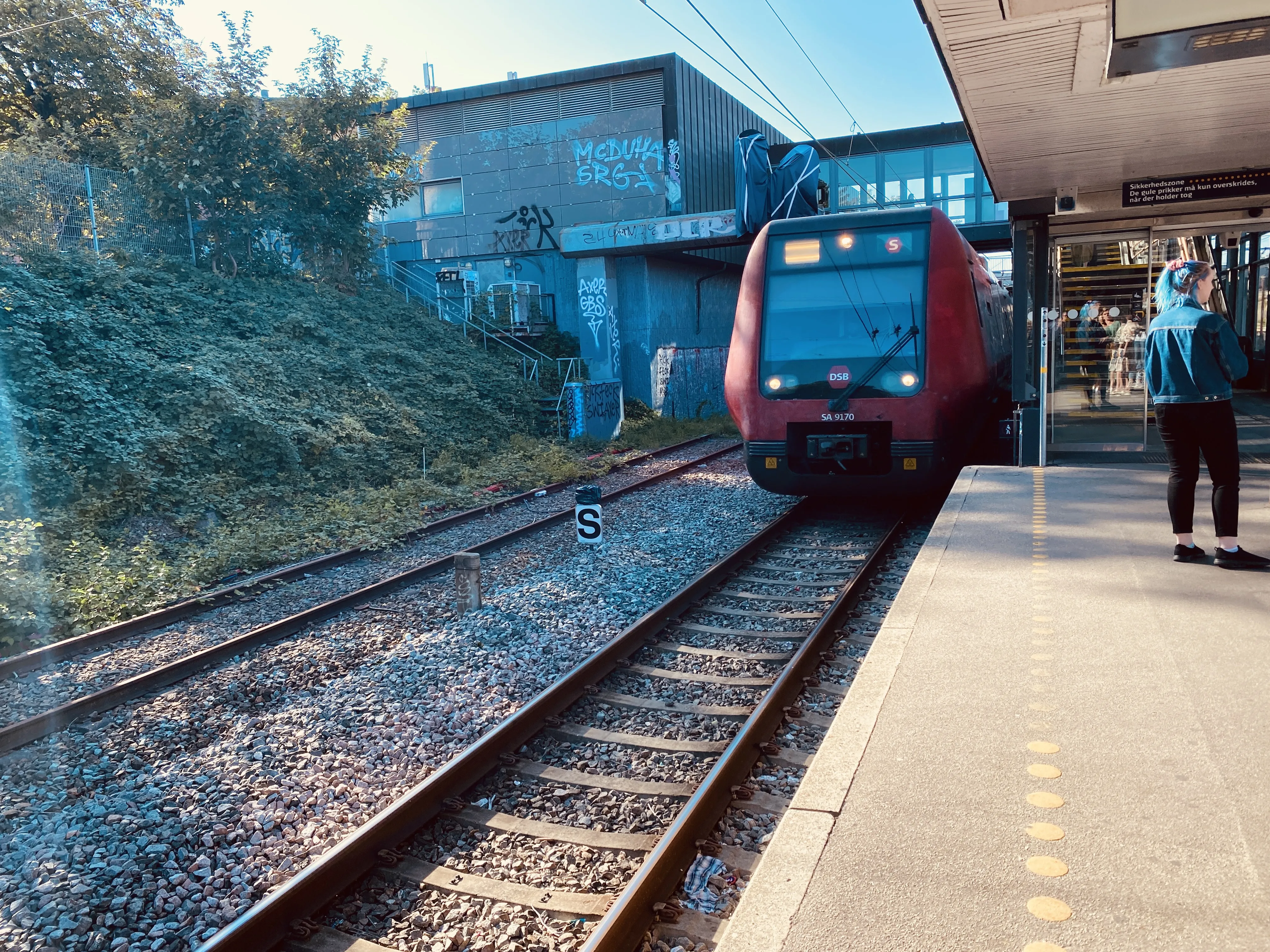 Billede af DSB SA 8170 fotograferet ud for Svanemøllen S-togsstation. Billede af DSB SA 8170 fotograferet ud for Svanemøllen S-togsstation.