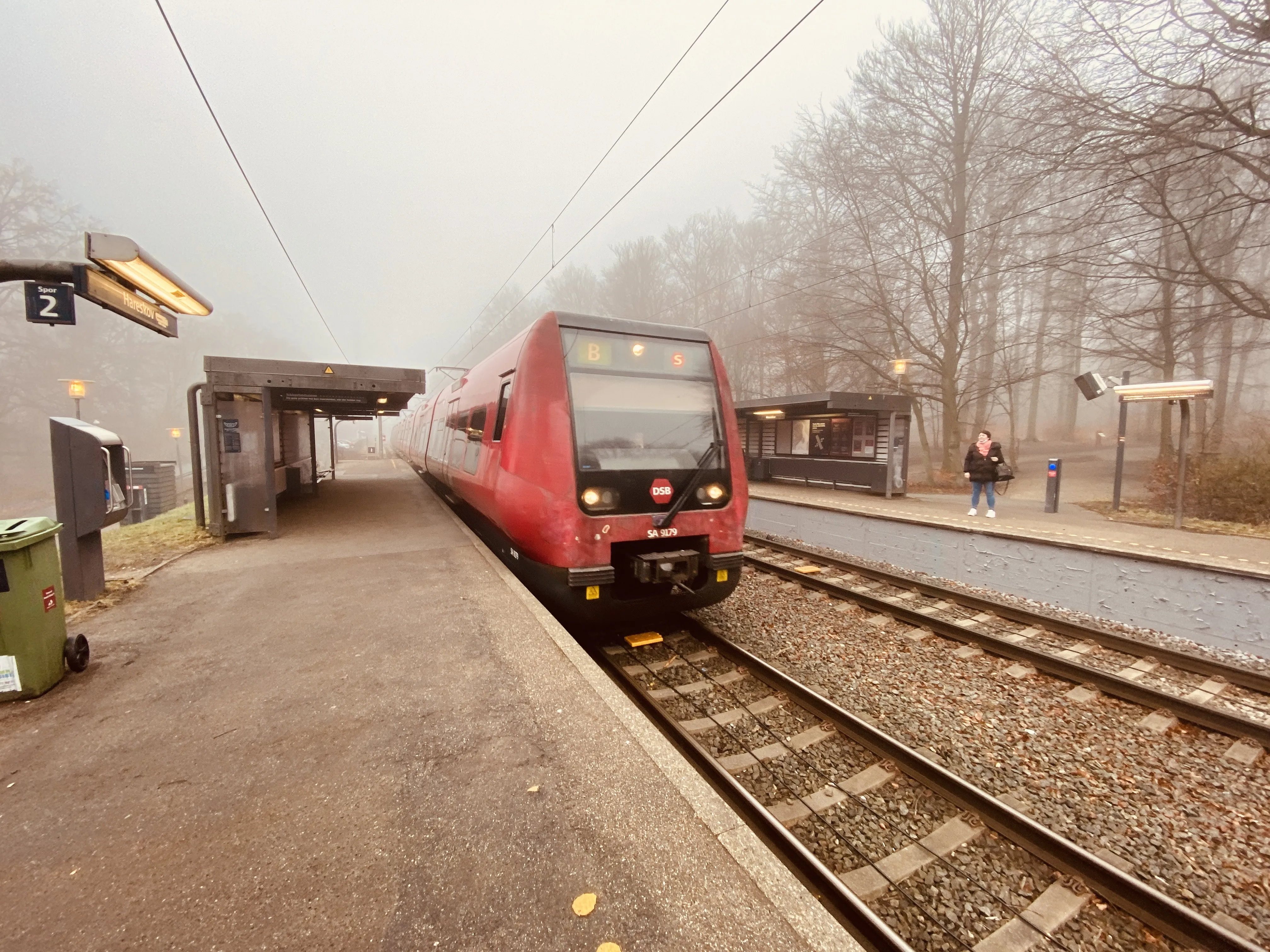 Billede af DSB SA 8179 fotograferet ud for Hareskov S-togstrinbræt. Billede af DSB SA 8179 fotograferet ud for Hareskov S-togstrinbræt.