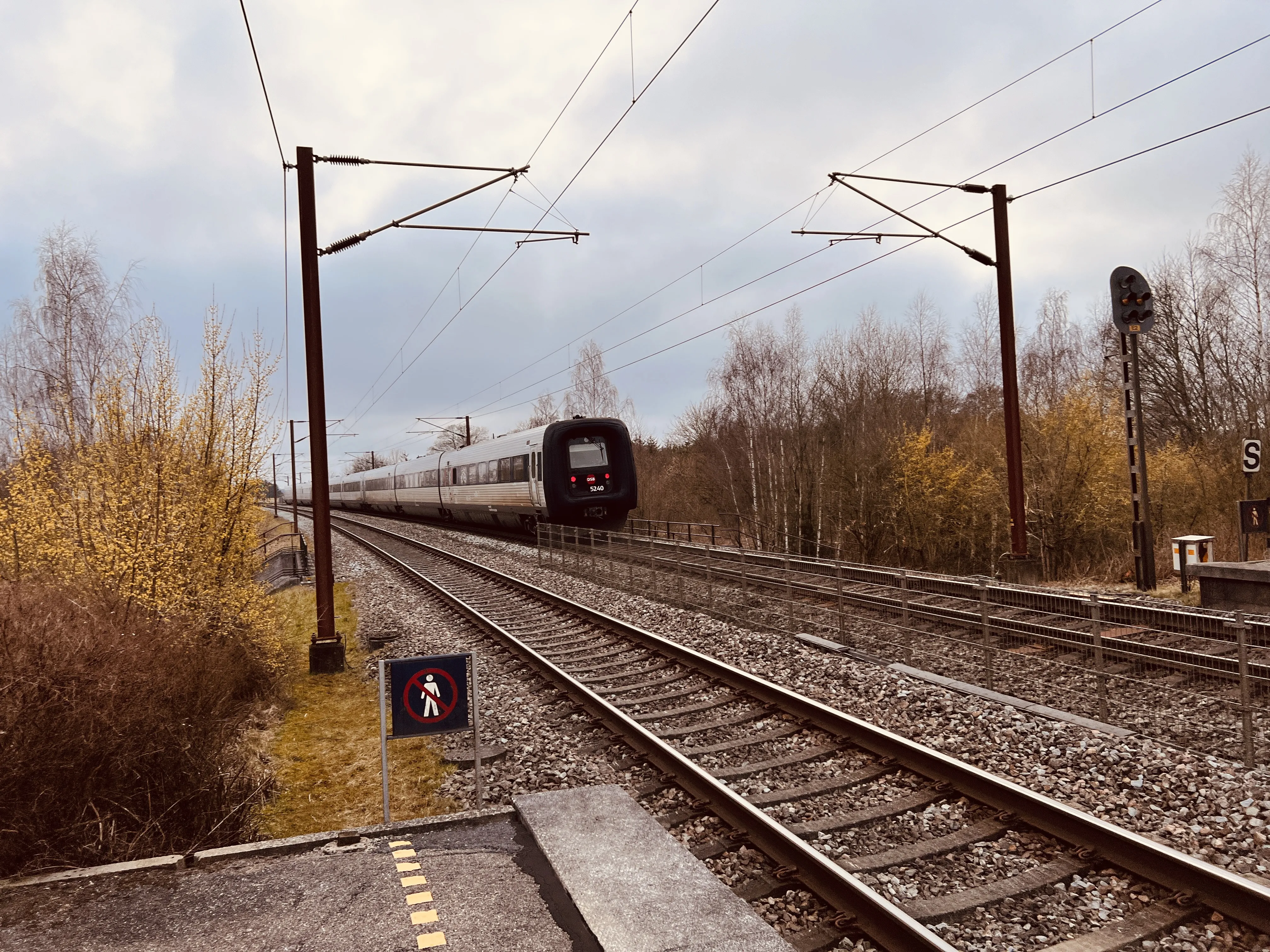 Billede af DSB MF 5040 fotograferet ud for Holmstrup Trinbræt. Billede af DSB MF 5040 fotograferet ud for Holmstrup Trinbræt.