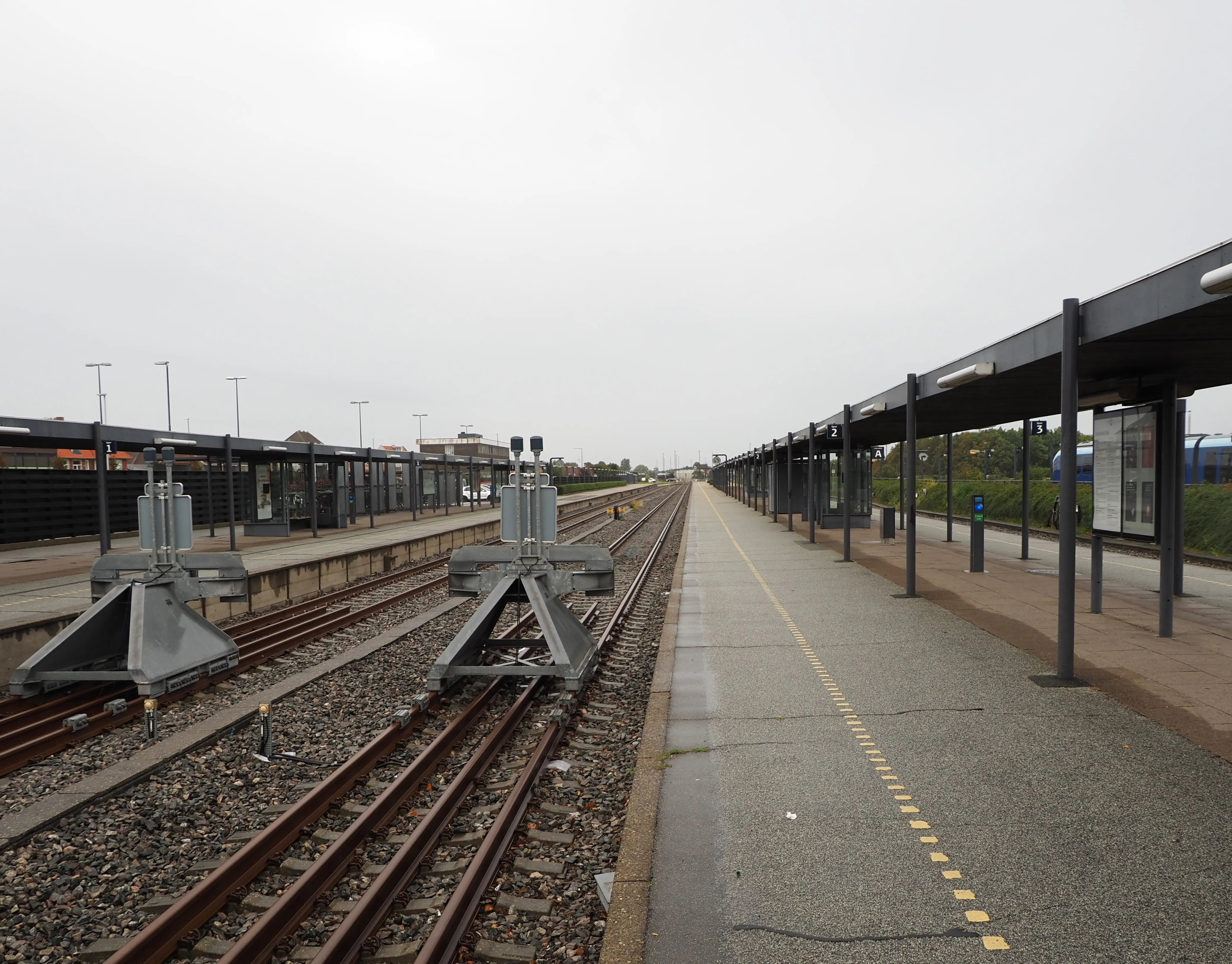 Billede af Frederikshavn Station, spor 2 Billede af Frederikshavn Station, spor 2