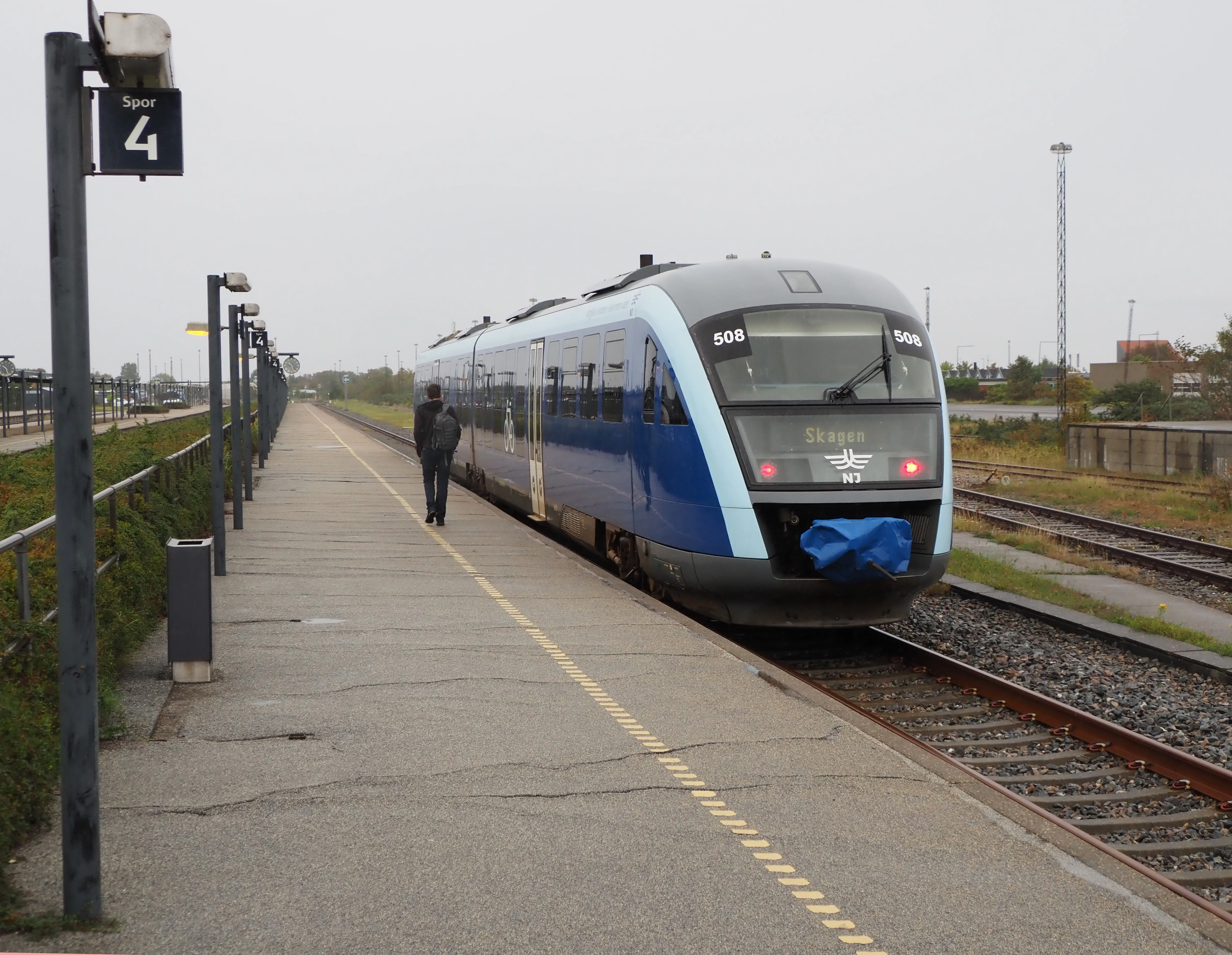 Billede af Frederikshavn Station, spor 4 Billede af Frederikshavn Station, spor 4