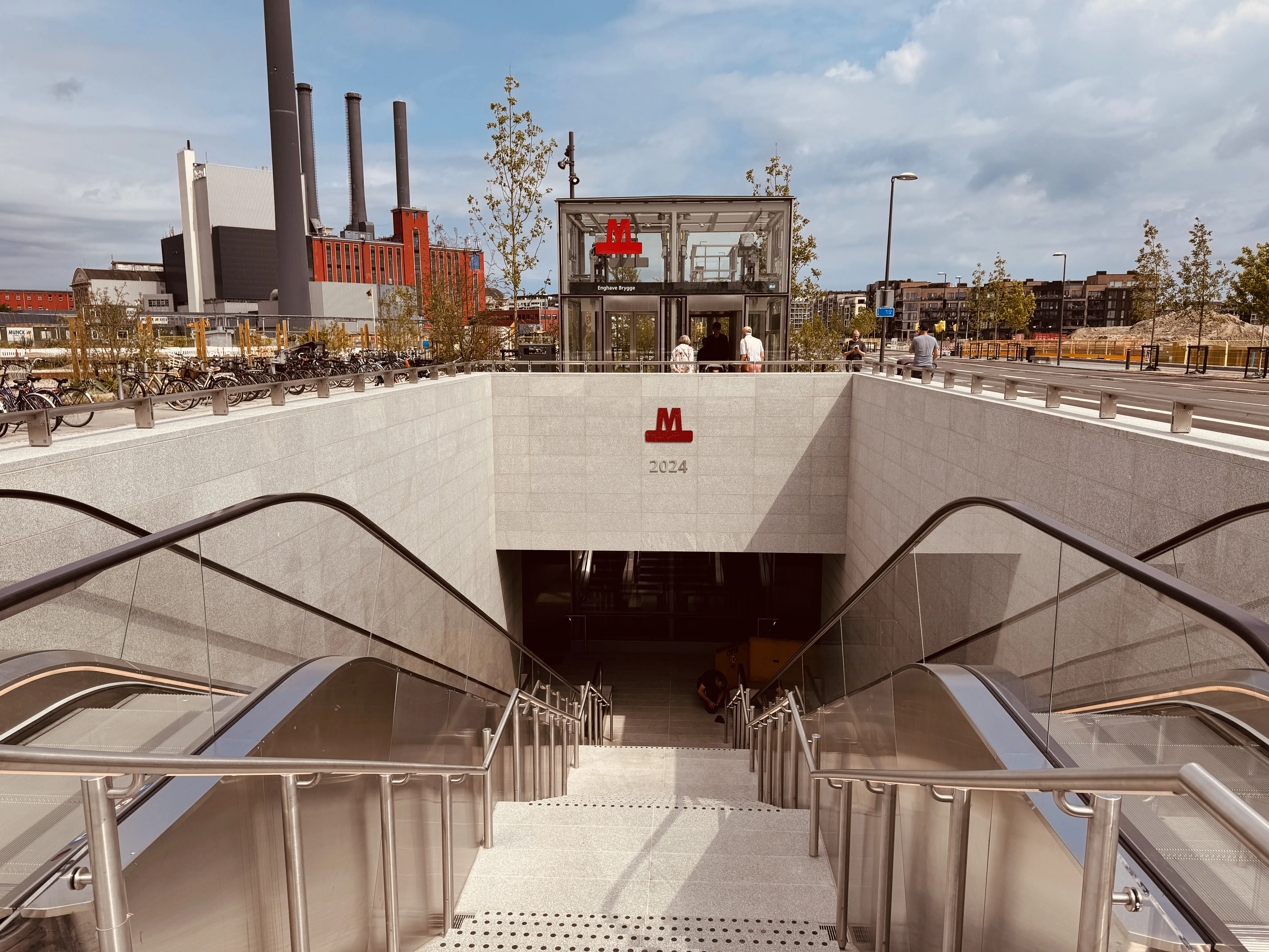 Billede af Enghave Brygge Station Metrostation. Billede af Enghave Brygge Station Metrostation.