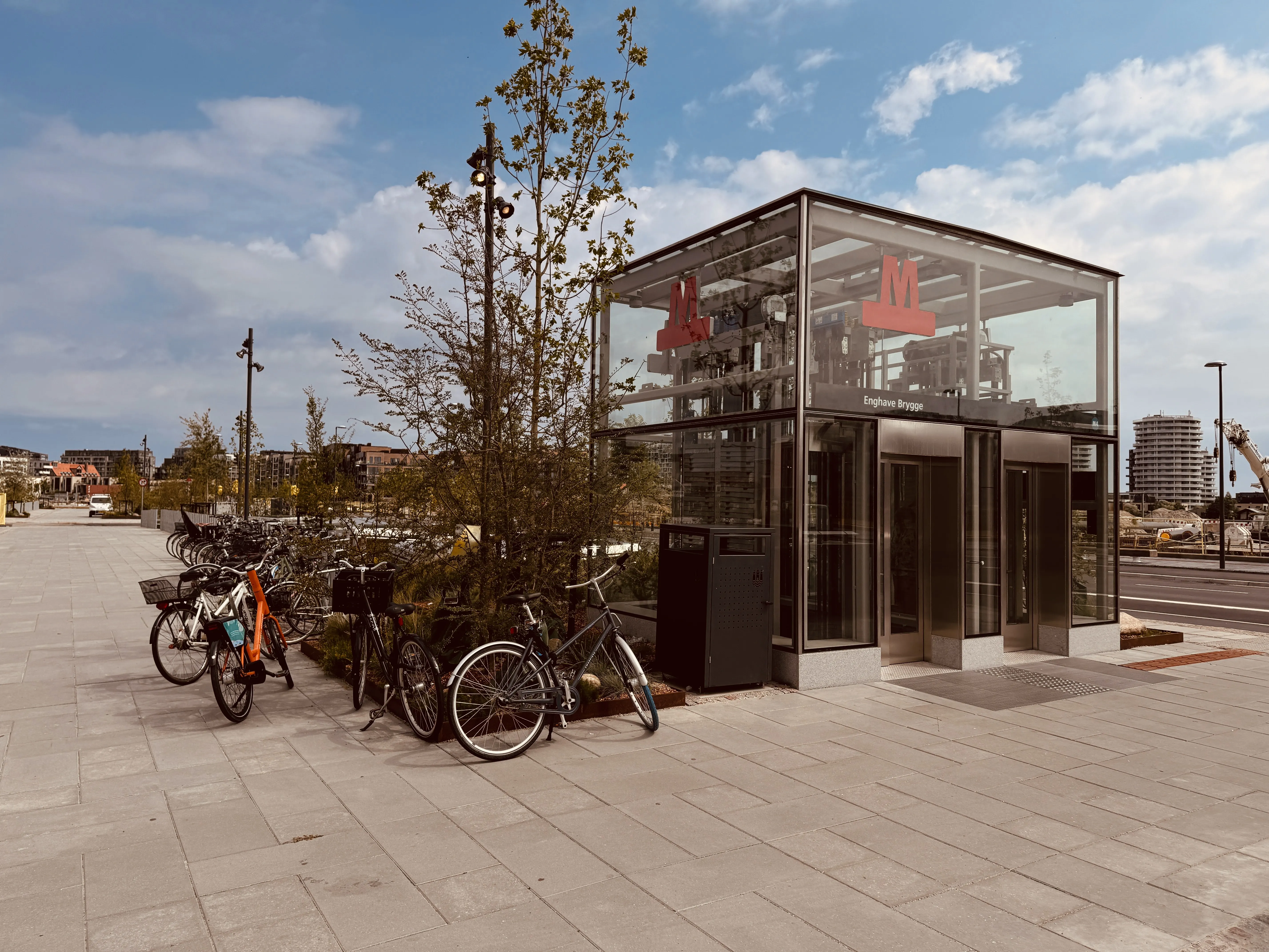 Billede af Enghave Brygge Station Metrostation. Billede af Enghave Brygge Station Metrostation.