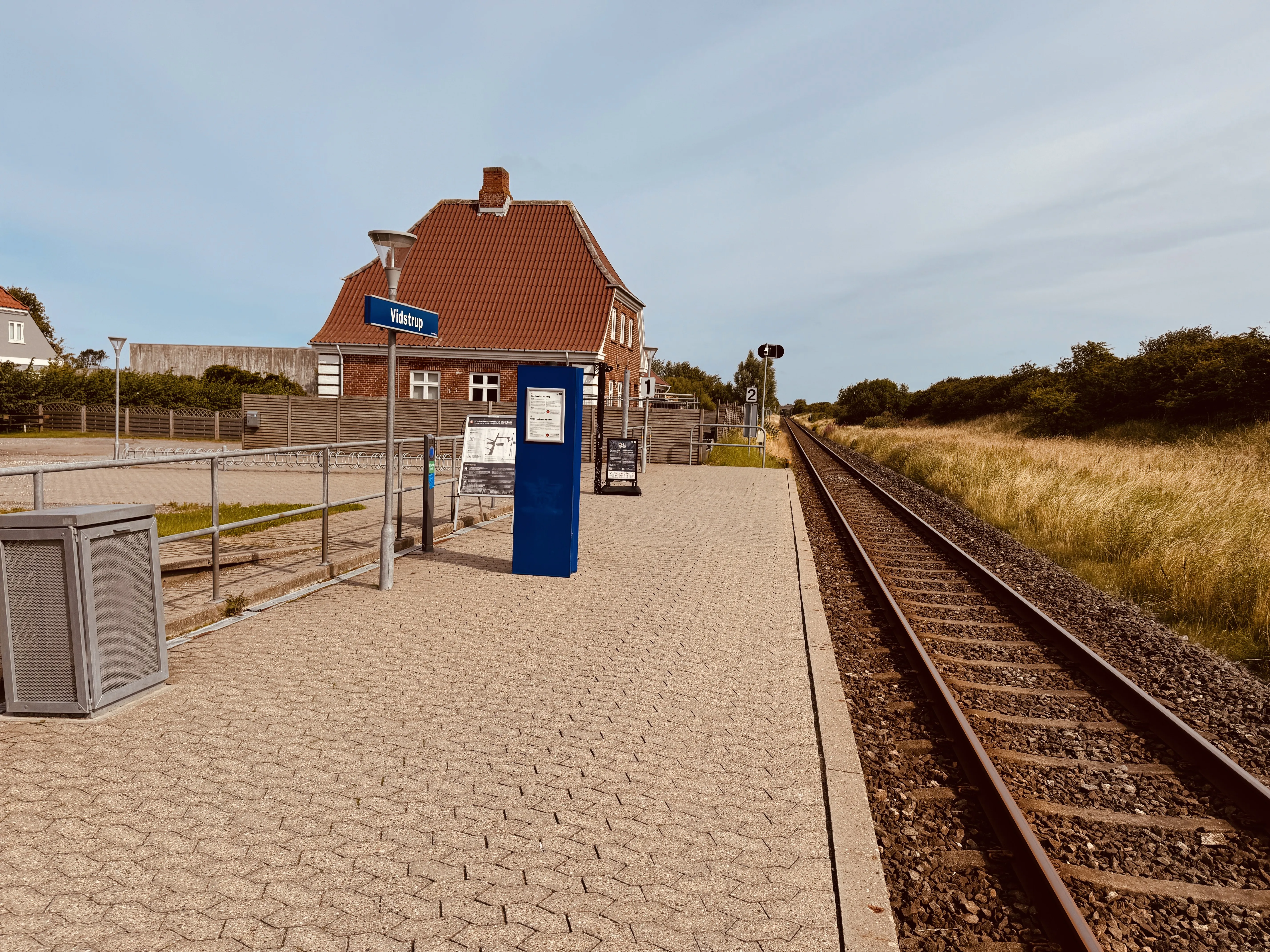 Billede af Vidstrup Station. Billede af Vidstrup Station.