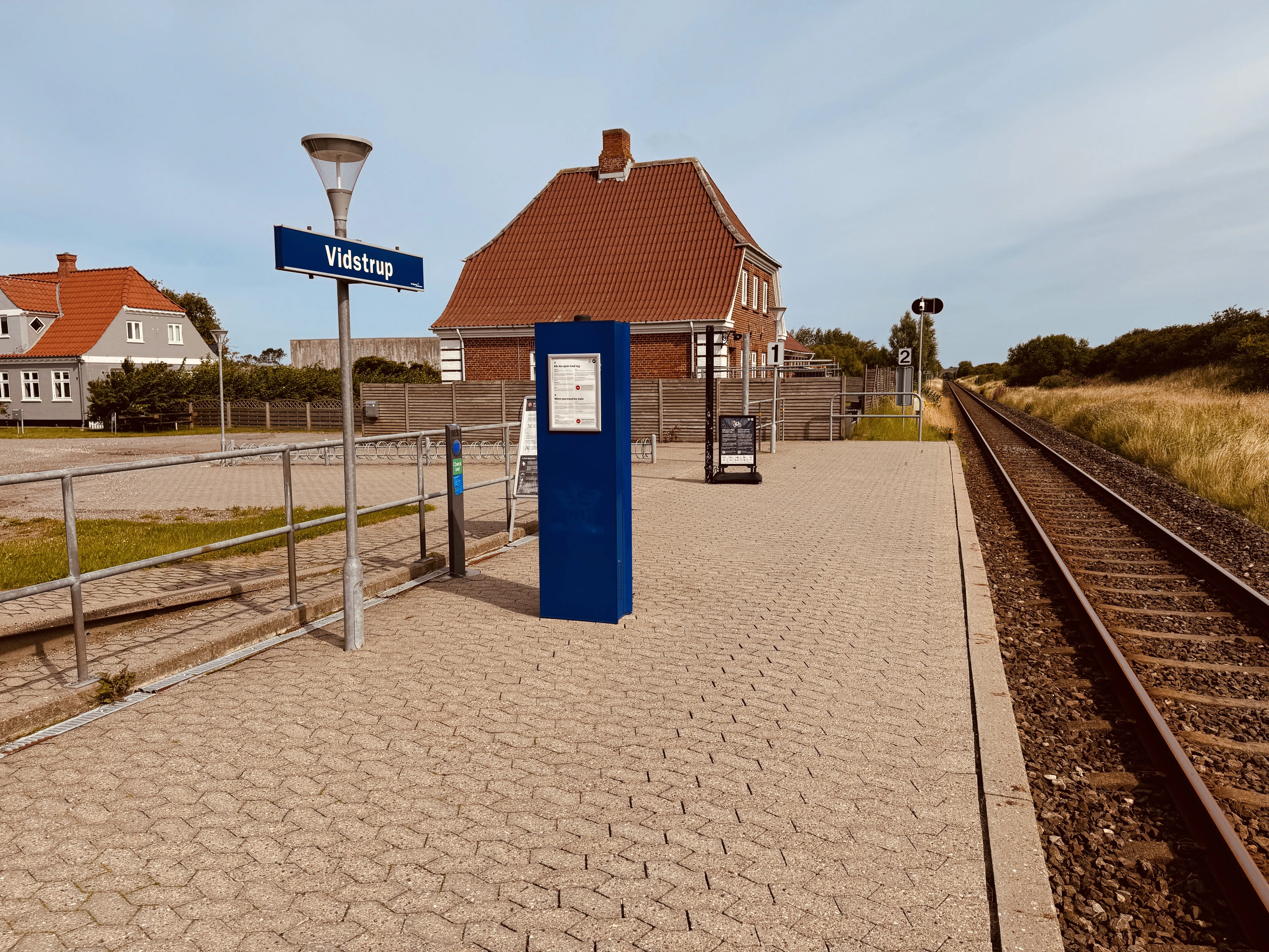 Billede af Vidstrup Station. Billede af Vidstrup Station.