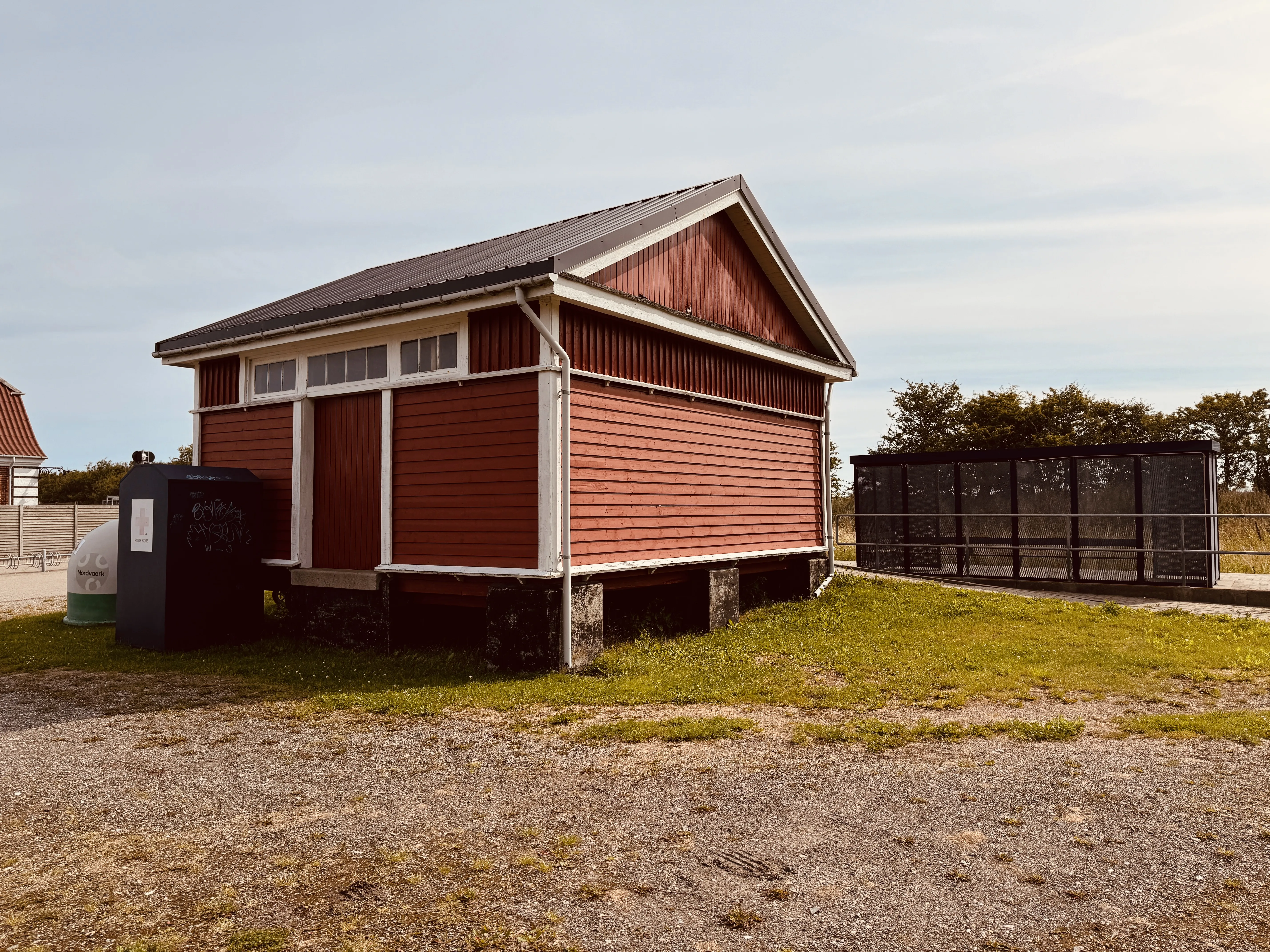 Billede af Vidstrup Stations varehus. Billede af Vidstrup Stations varehus.