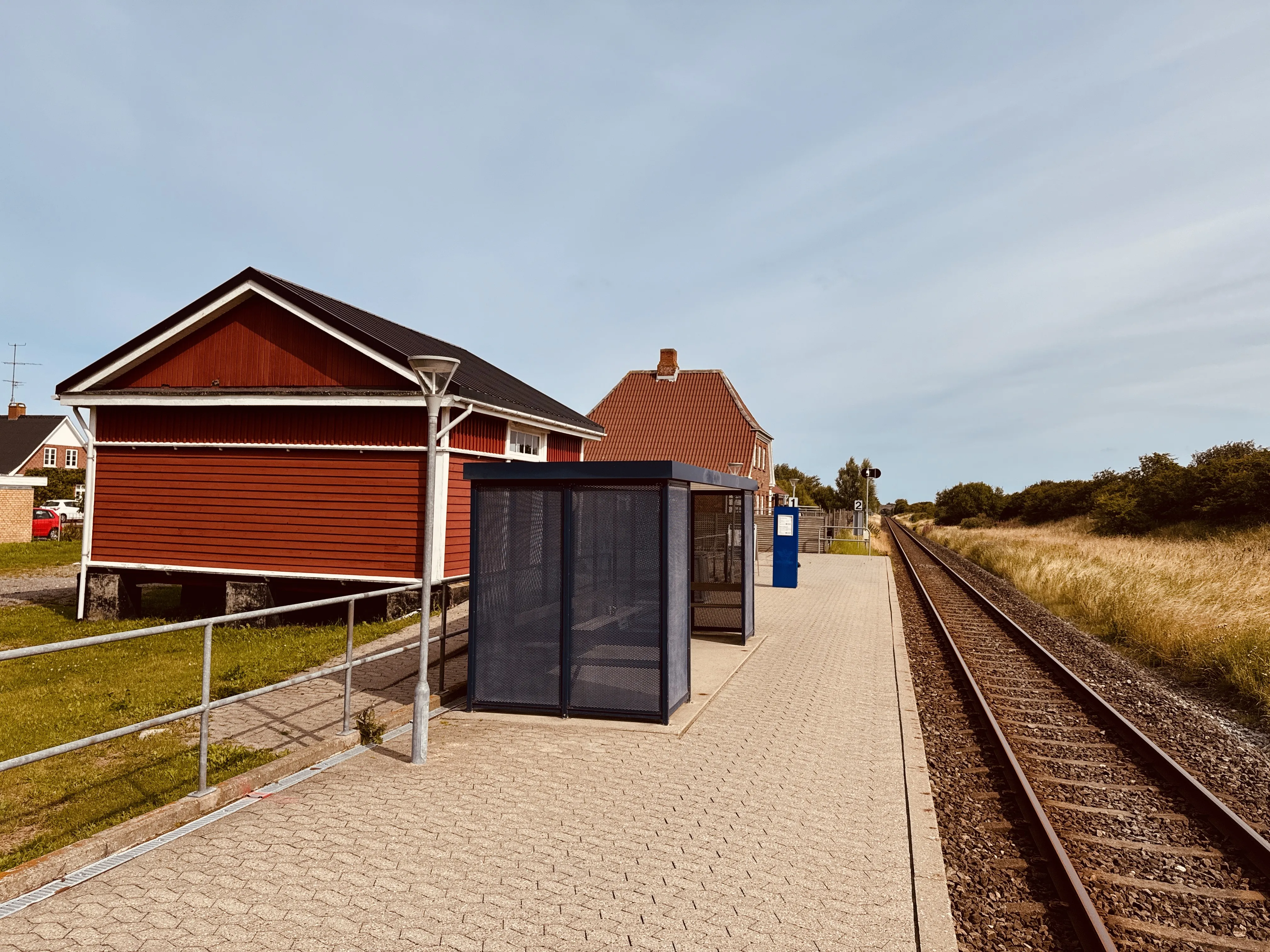 Billede af Vidstrup Stations varehus. Billede af Vidstrup Stations varehus.