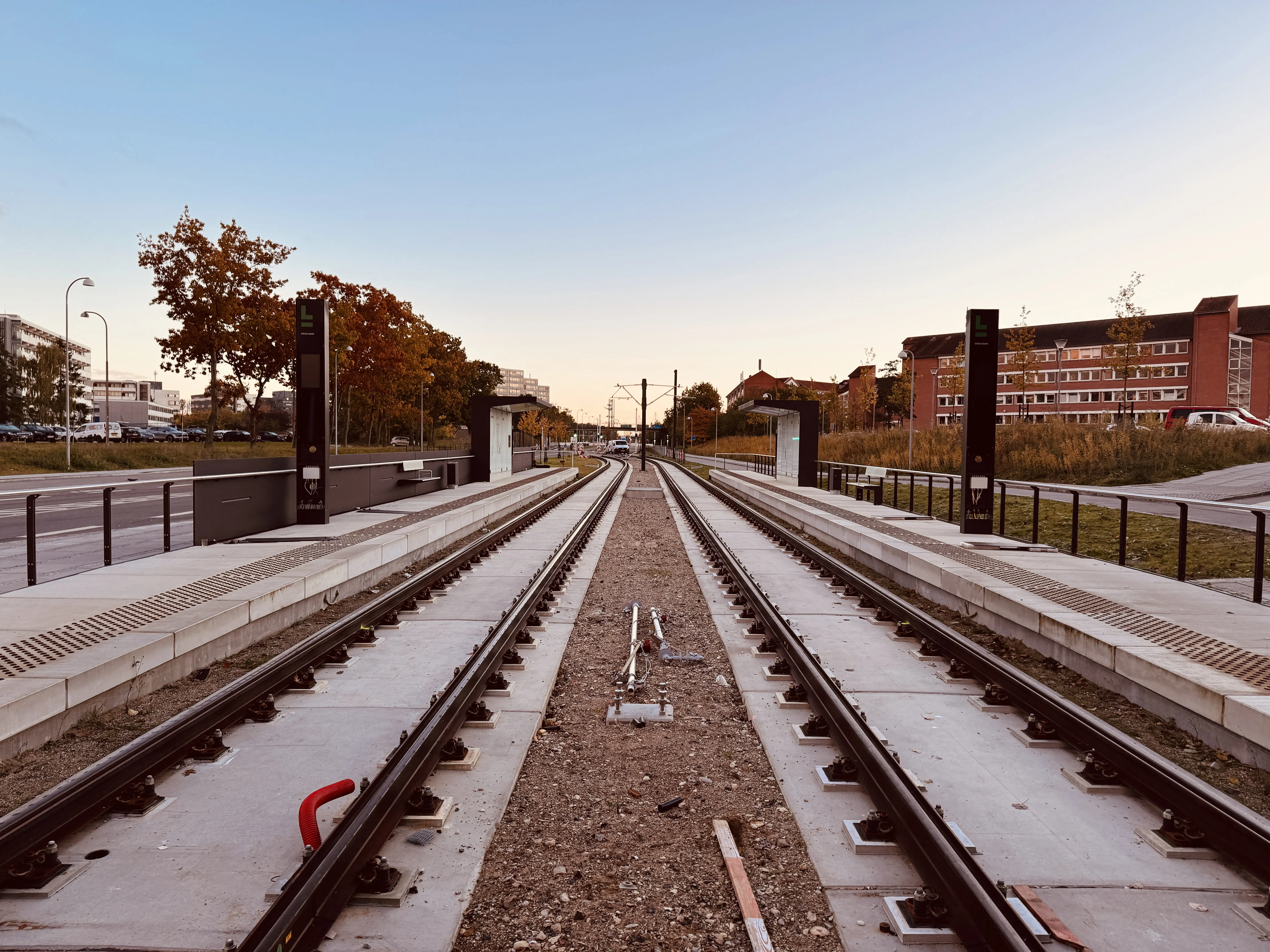 Billede af Vallensbæk Station Letbanestation. Billede af Vallensbæk Station Letbanestation.