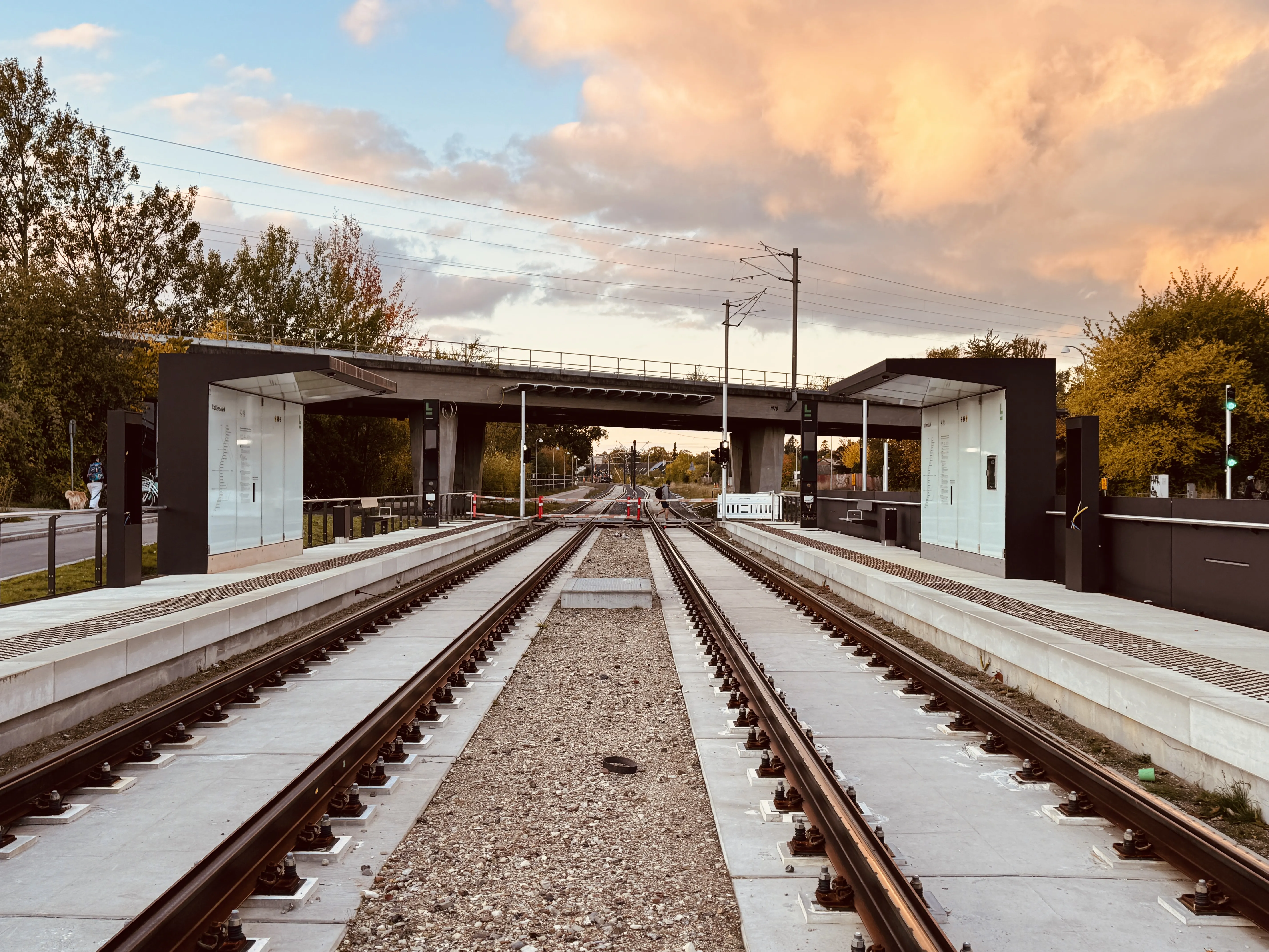 Billede af Vallensbæk Station Letbanestation. Billede af Vallensbæk Station Letbanestation.