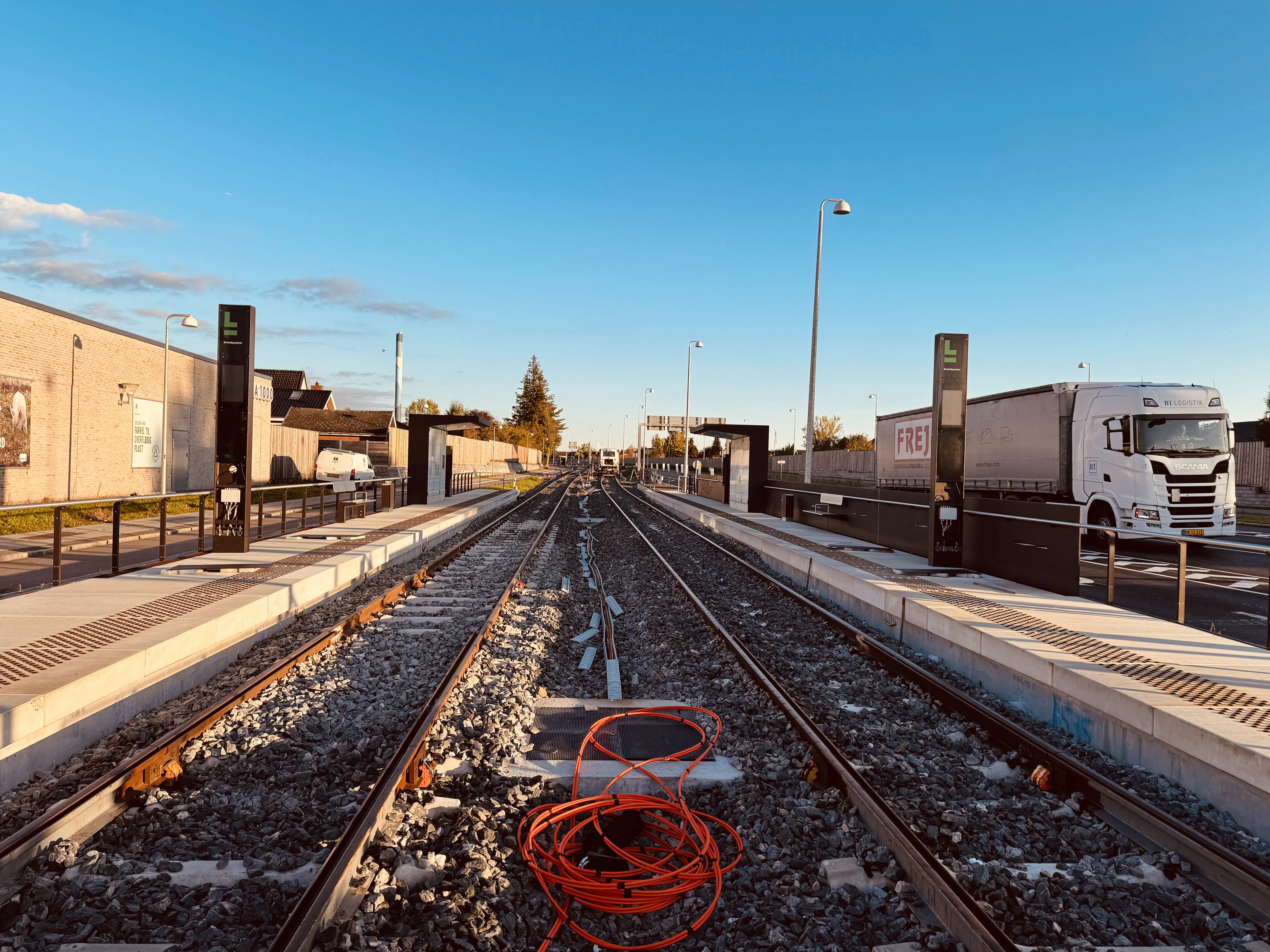 Billede af Brøndbyvester Letbanestation. Billede af Brøndbyvester Letbanestation.