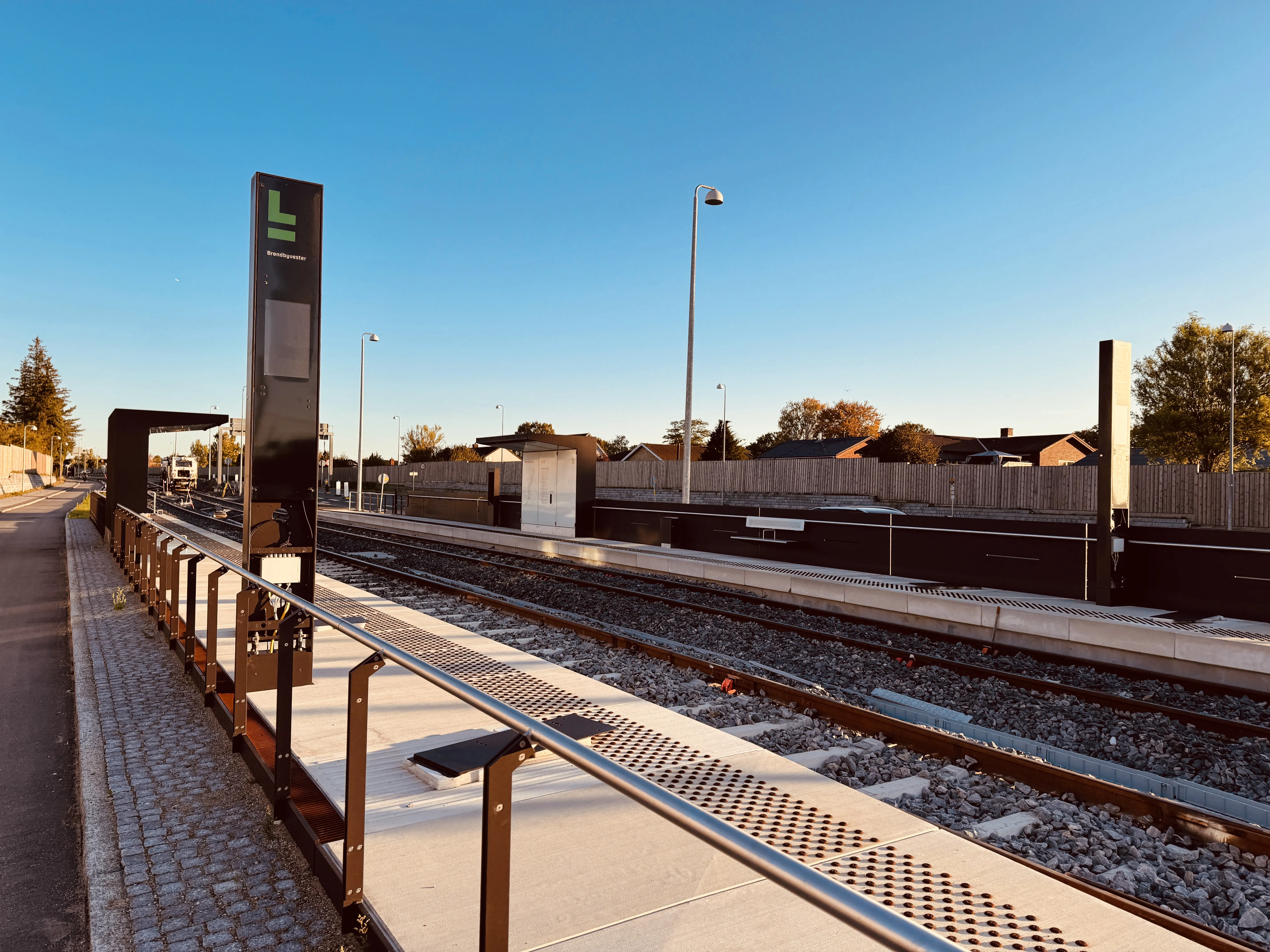 Billede af Brøndbyvester Letbanestation. Billede af Brøndbyvester Letbanestation.