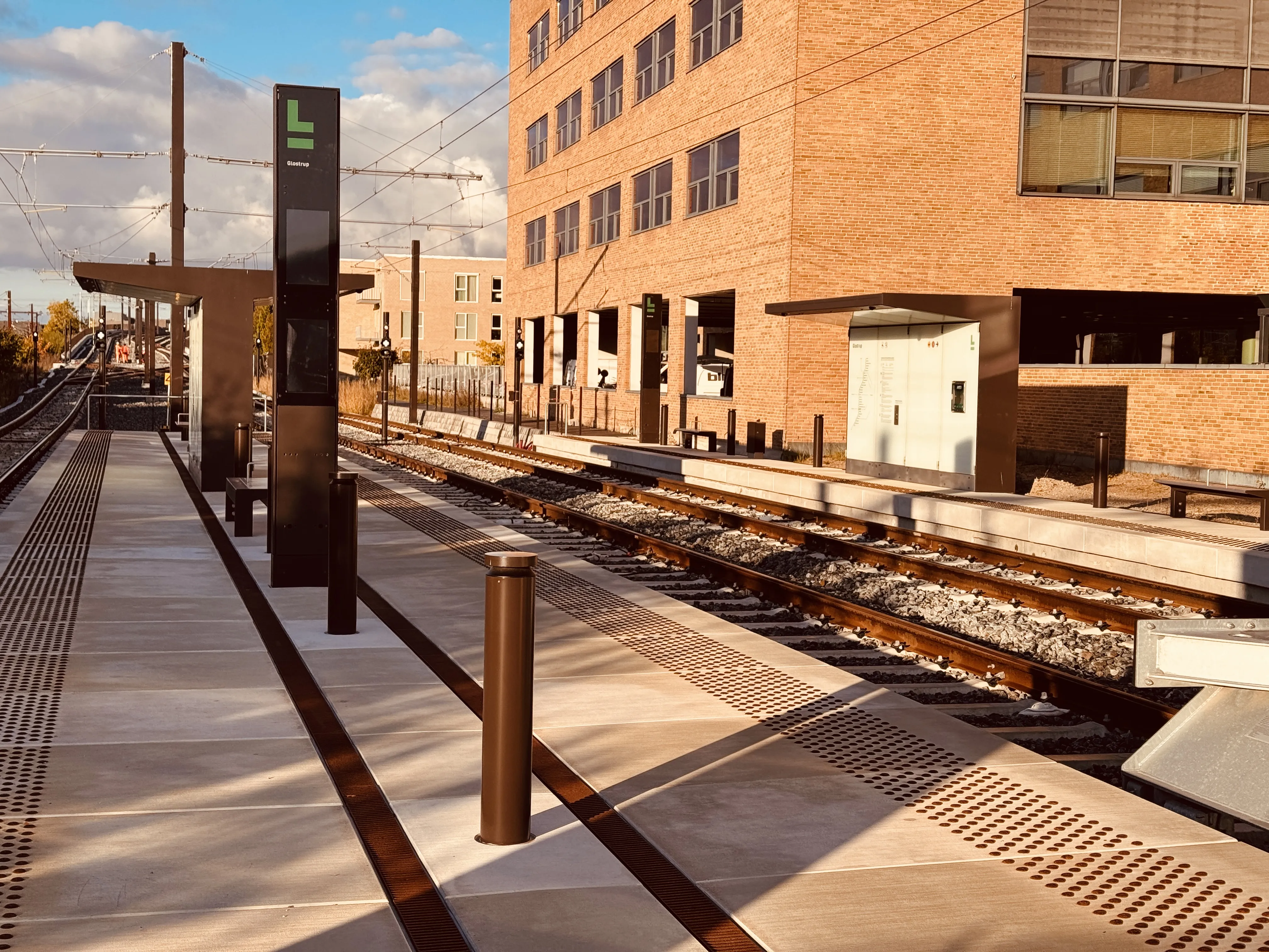 Billede af Glostrup Station Letbanestation. Billede af Glostrup Station Letbanestation.