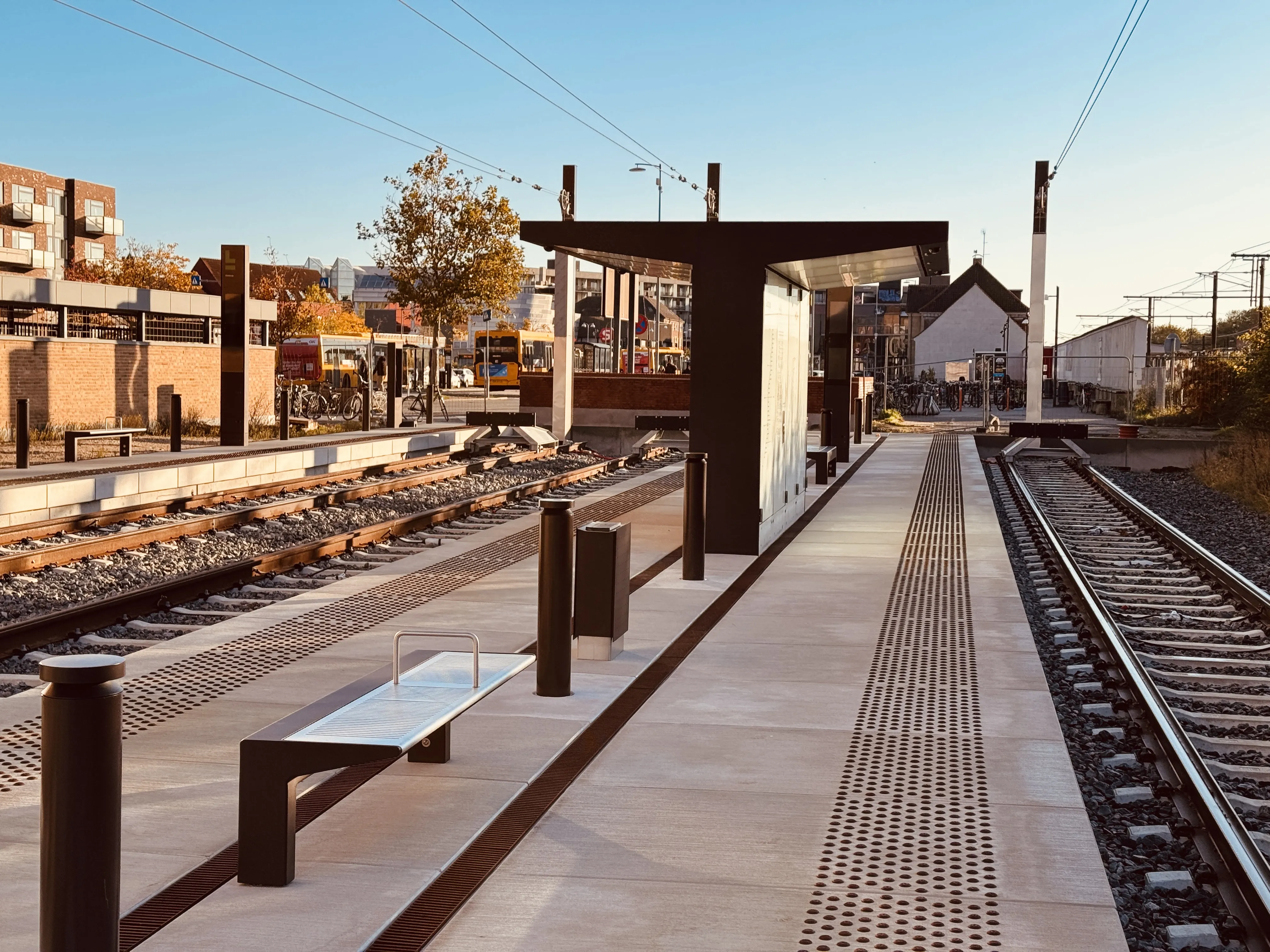 Billede af Glostrup Station Letbanestation. Billede af Glostrup Station Letbanestation.