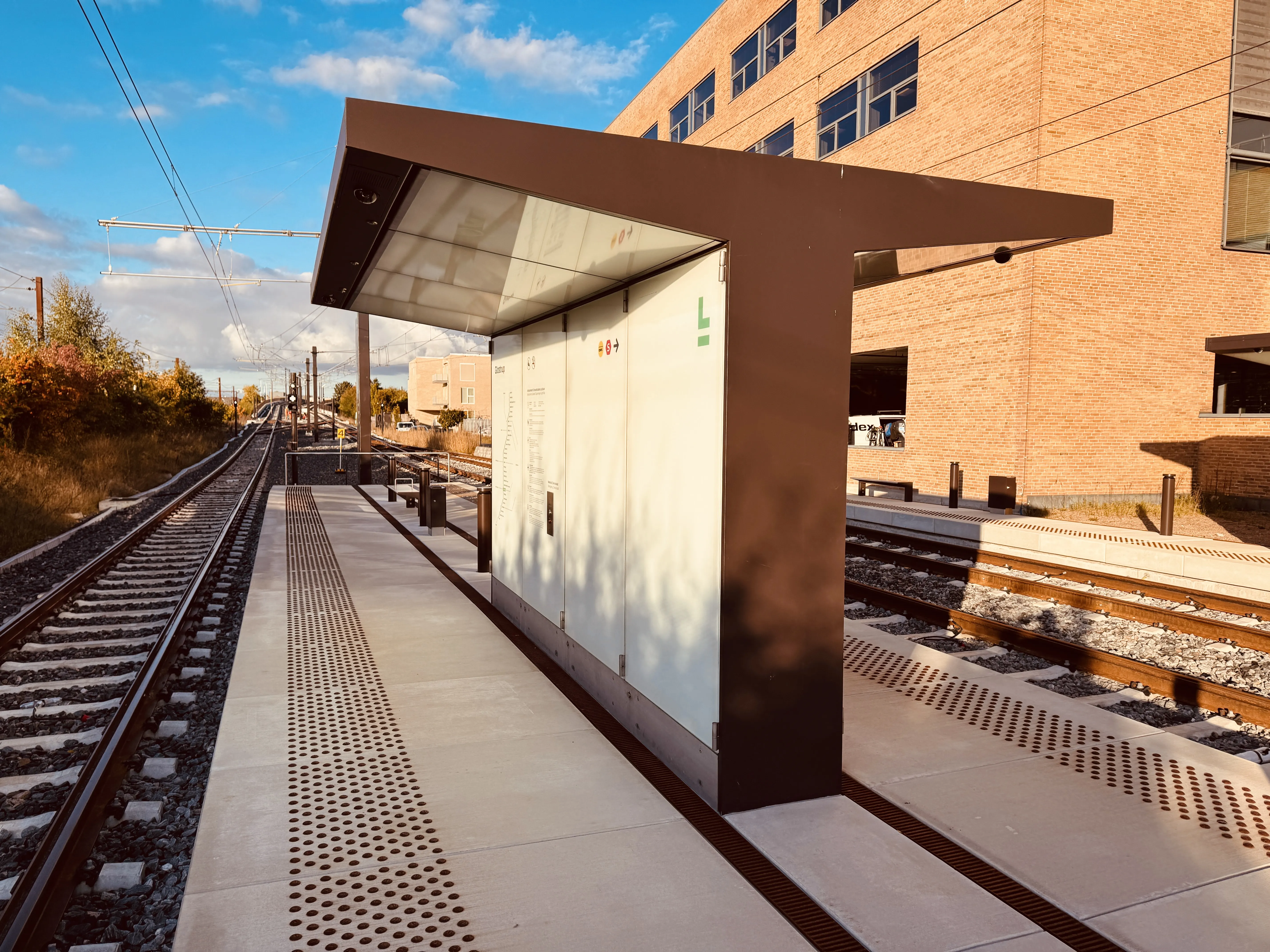 Billede af Glostrup Station Letbanestation. Billede af Glostrup Station Letbanestation.