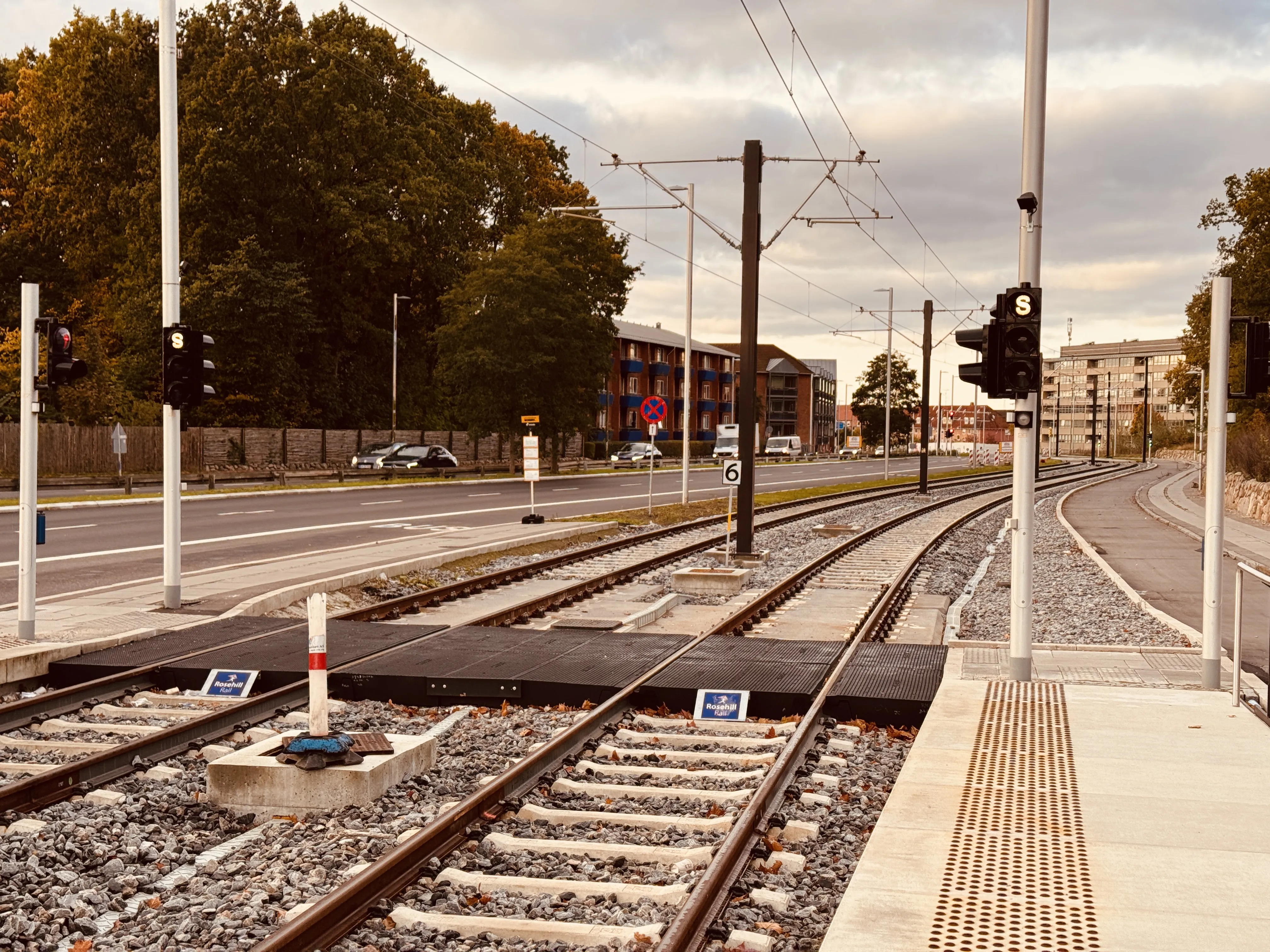 Billede af Glostrup Hospital Letbanestation. Billede af Glostrup Hospital Letbanestation.