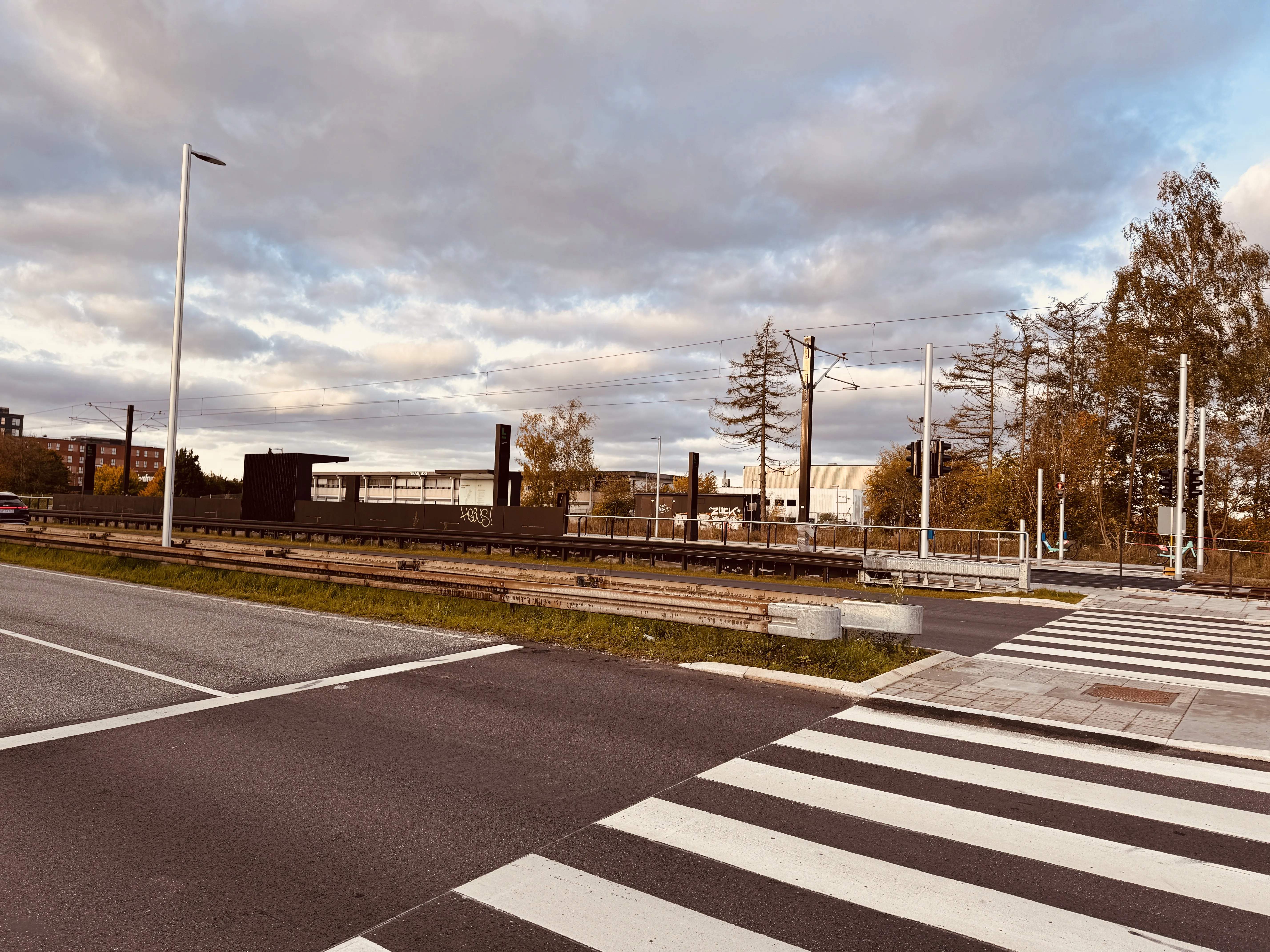 Billede af Glostrup Nord Letbanestation. Billede af Glostrup Nord Letbanestation.