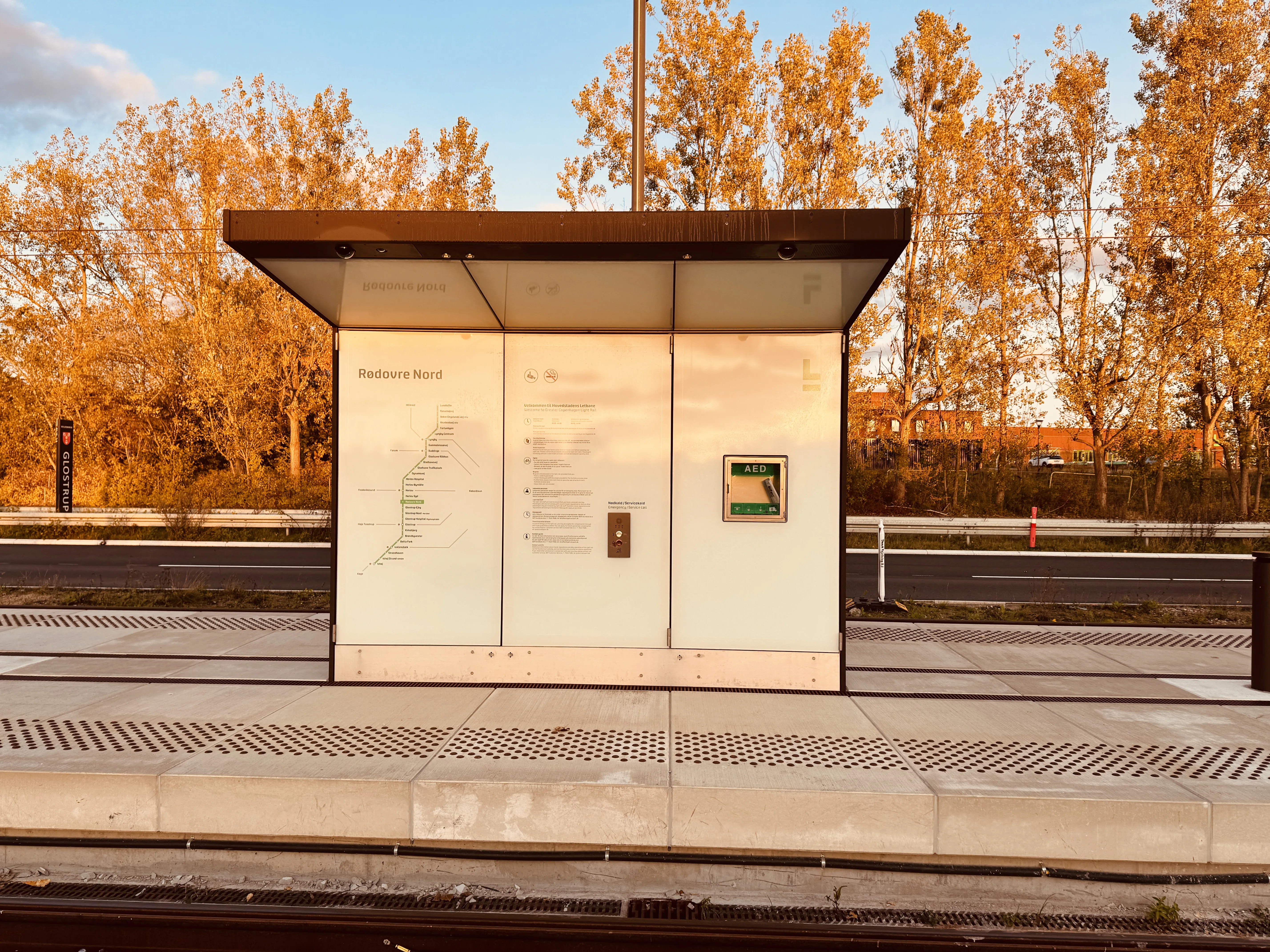 Billede af Rødovre Nord Letbanestation. Billede af Rødovre Nord Letbanestation.