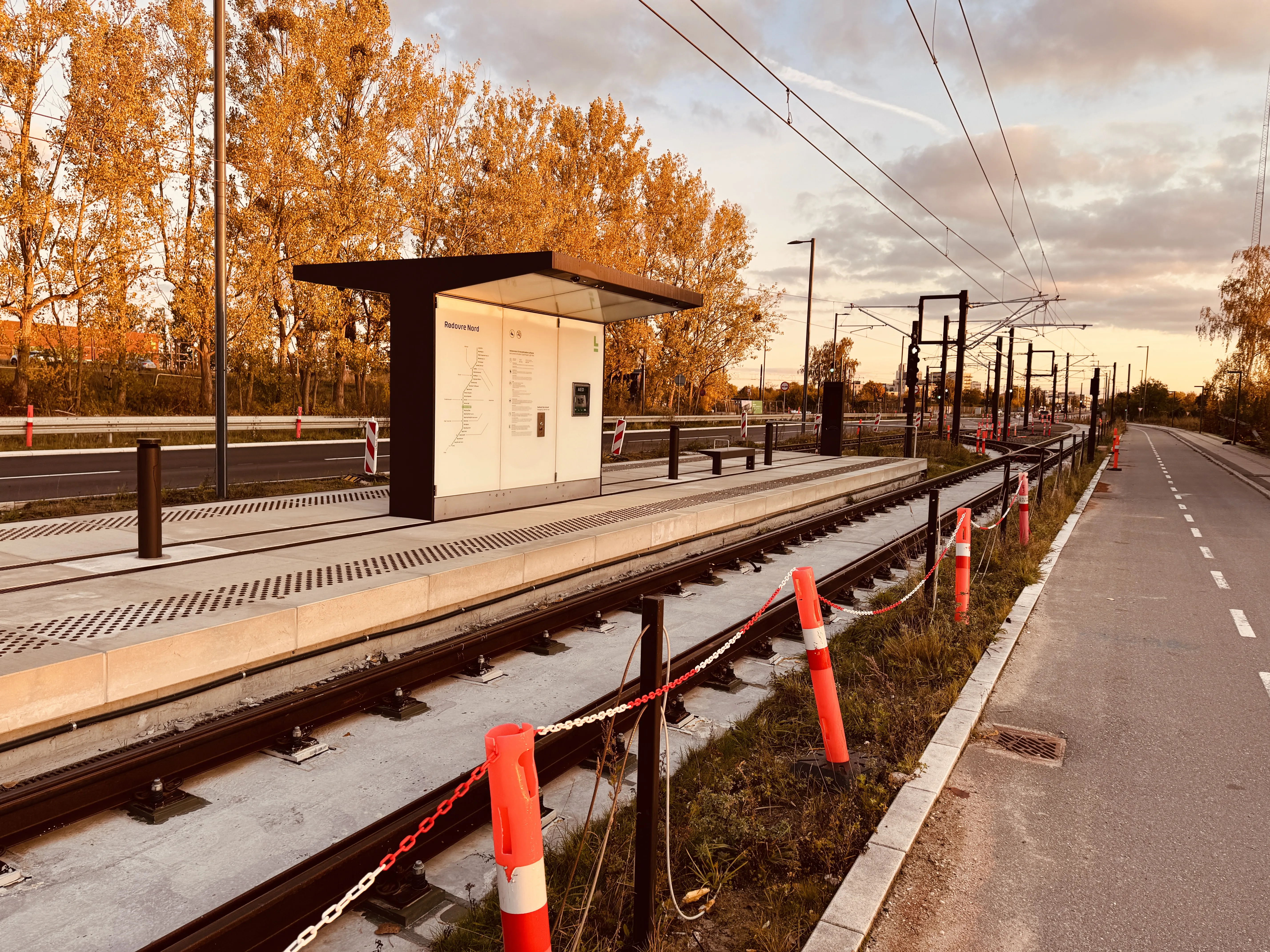 Billede af Rødovre Nord Letbanestation. Billede af Rødovre Nord Letbanestation.