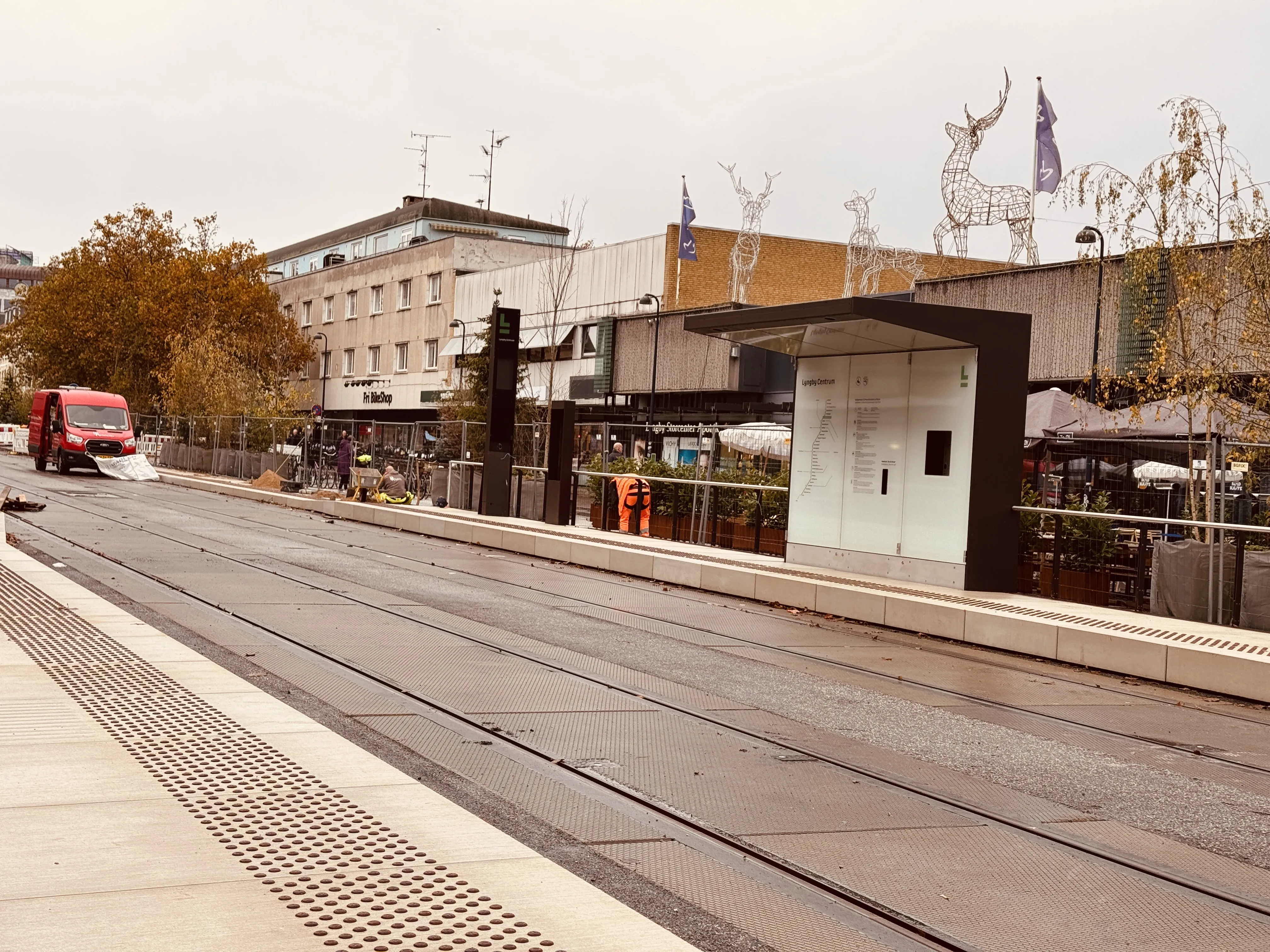 Billede af Lyngby Centrum Letbanestation. Billede af Lyngby Centrum Letbanestation.
