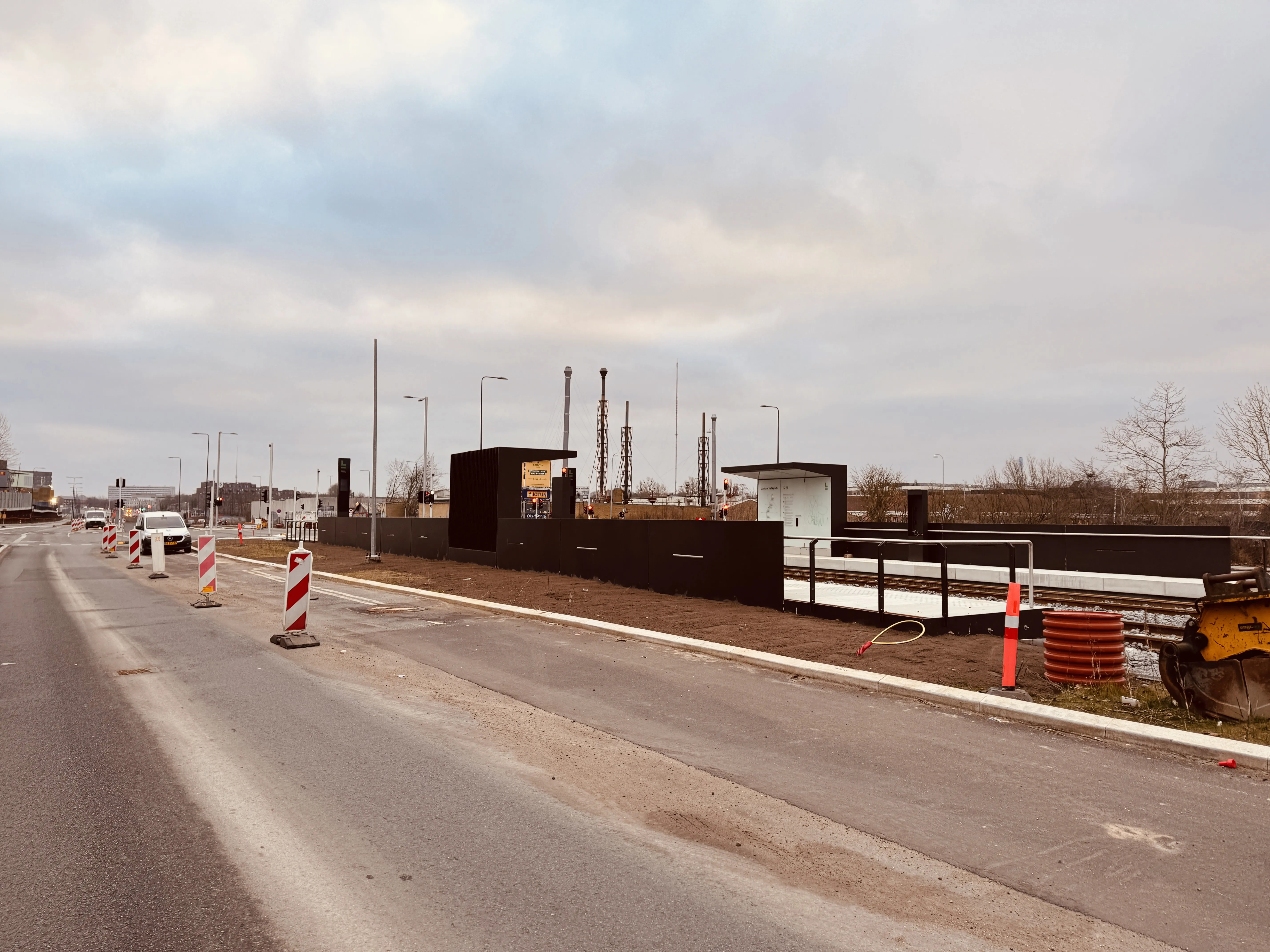 Billede af Gladsaxe Trafikplads Letbanestation. Billede af Gladsaxe Trafikplads Letbanestation.