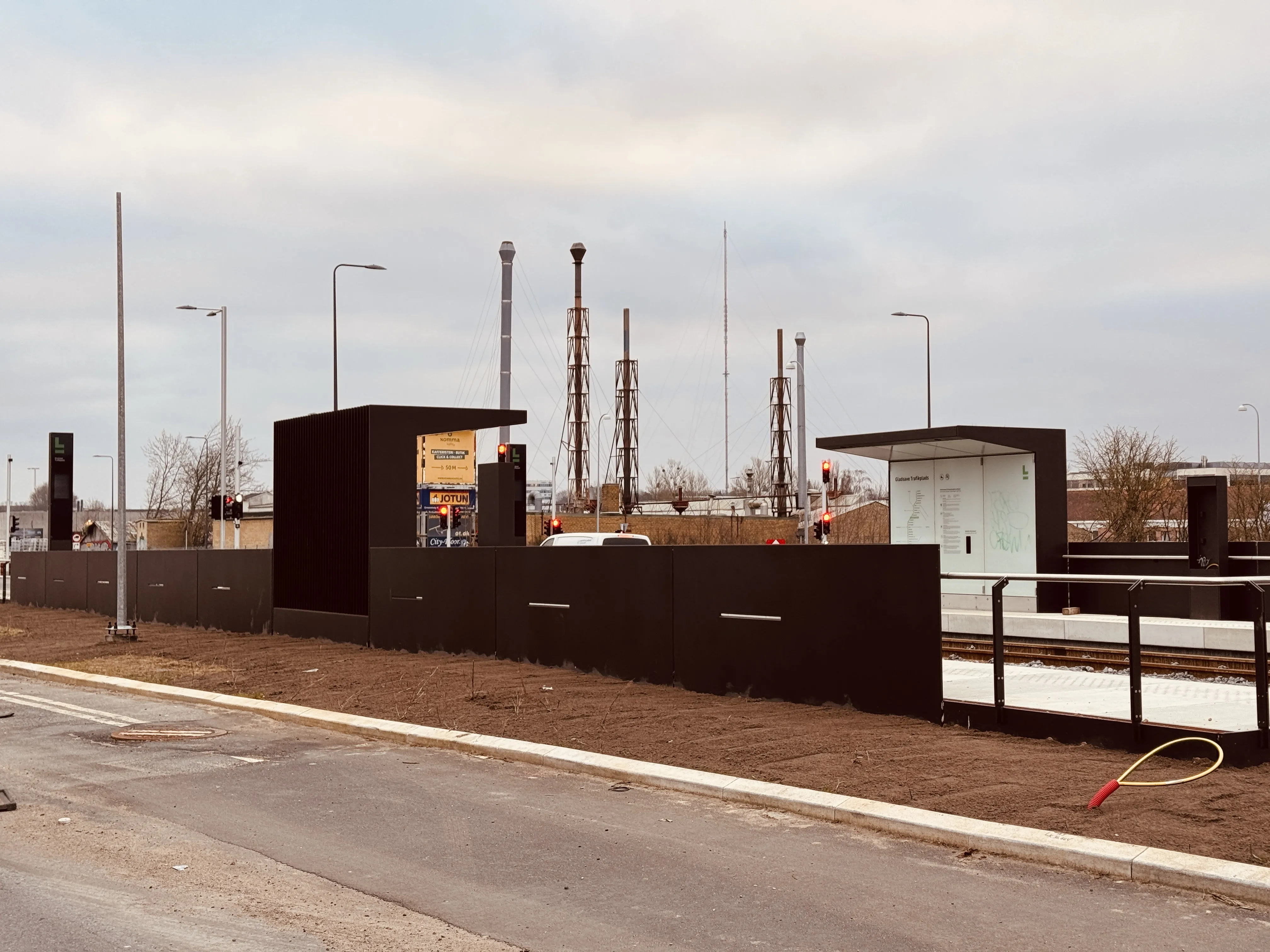 Billede af Gladsaxe Trafikplads Letbanestation. Billede af Gladsaxe Trafikplads Letbanestation.
