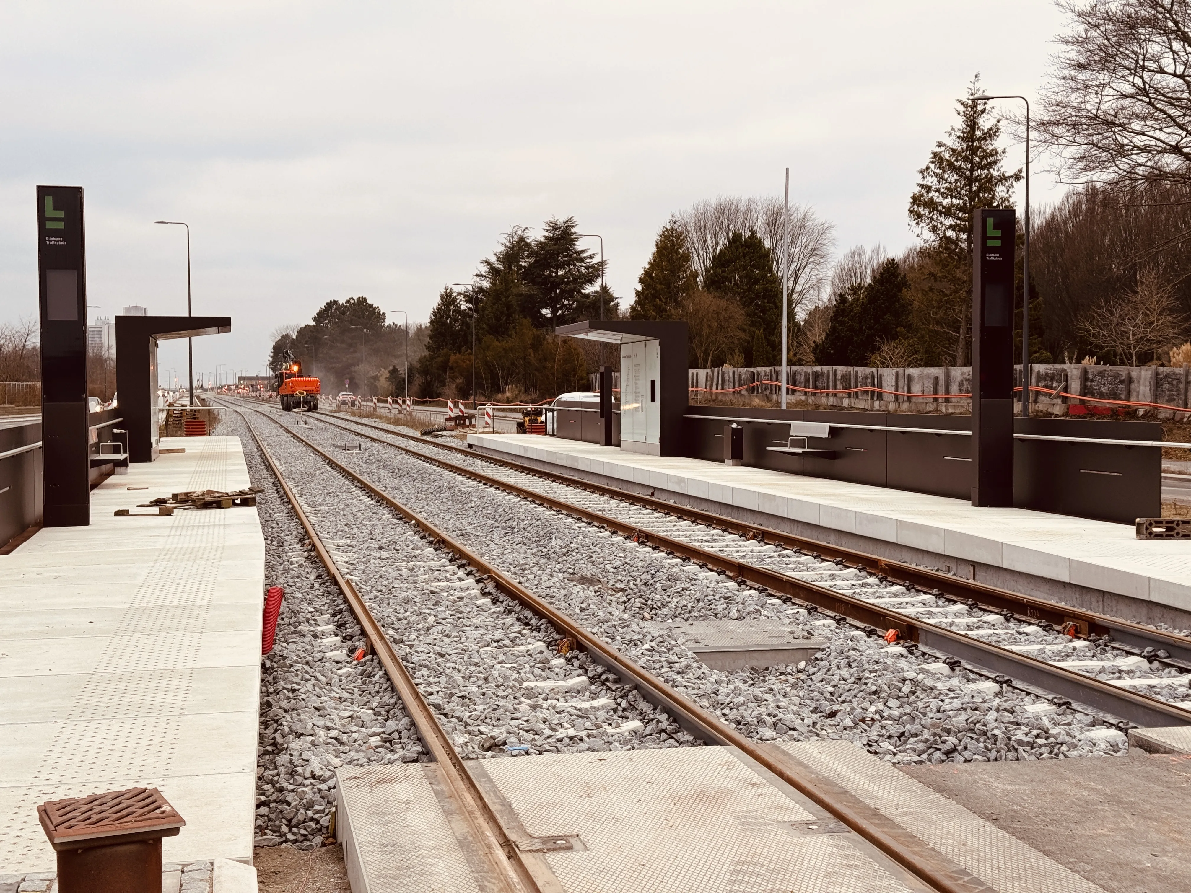 Billede af Gladsaxe Trafikplads Letbanestation. Billede af Gladsaxe Trafikplads Letbanestation.