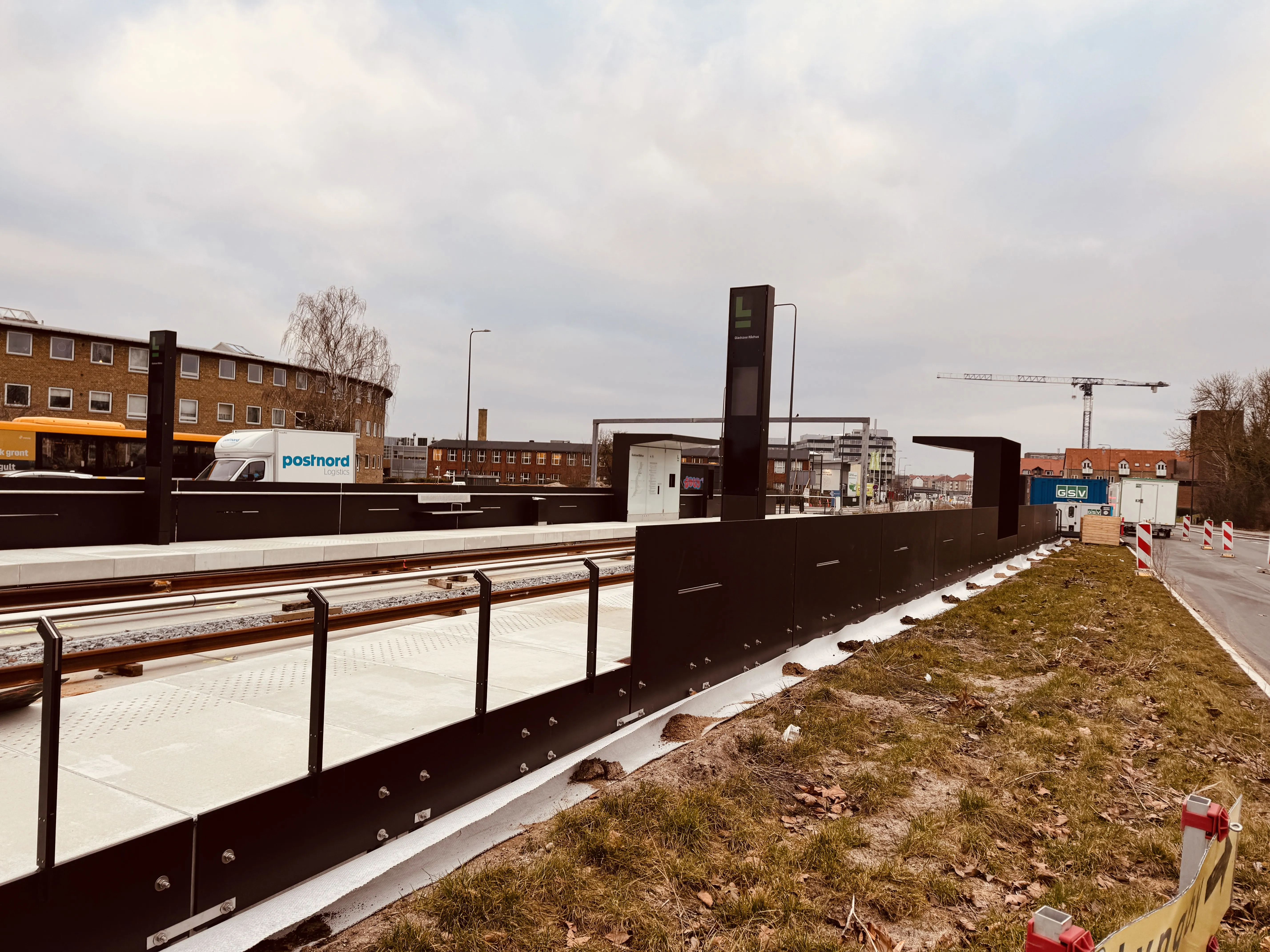Billede af Gladsaxe Rådhus Letbanestation. Billede af Gladsaxe Rådhus Letbanestation.